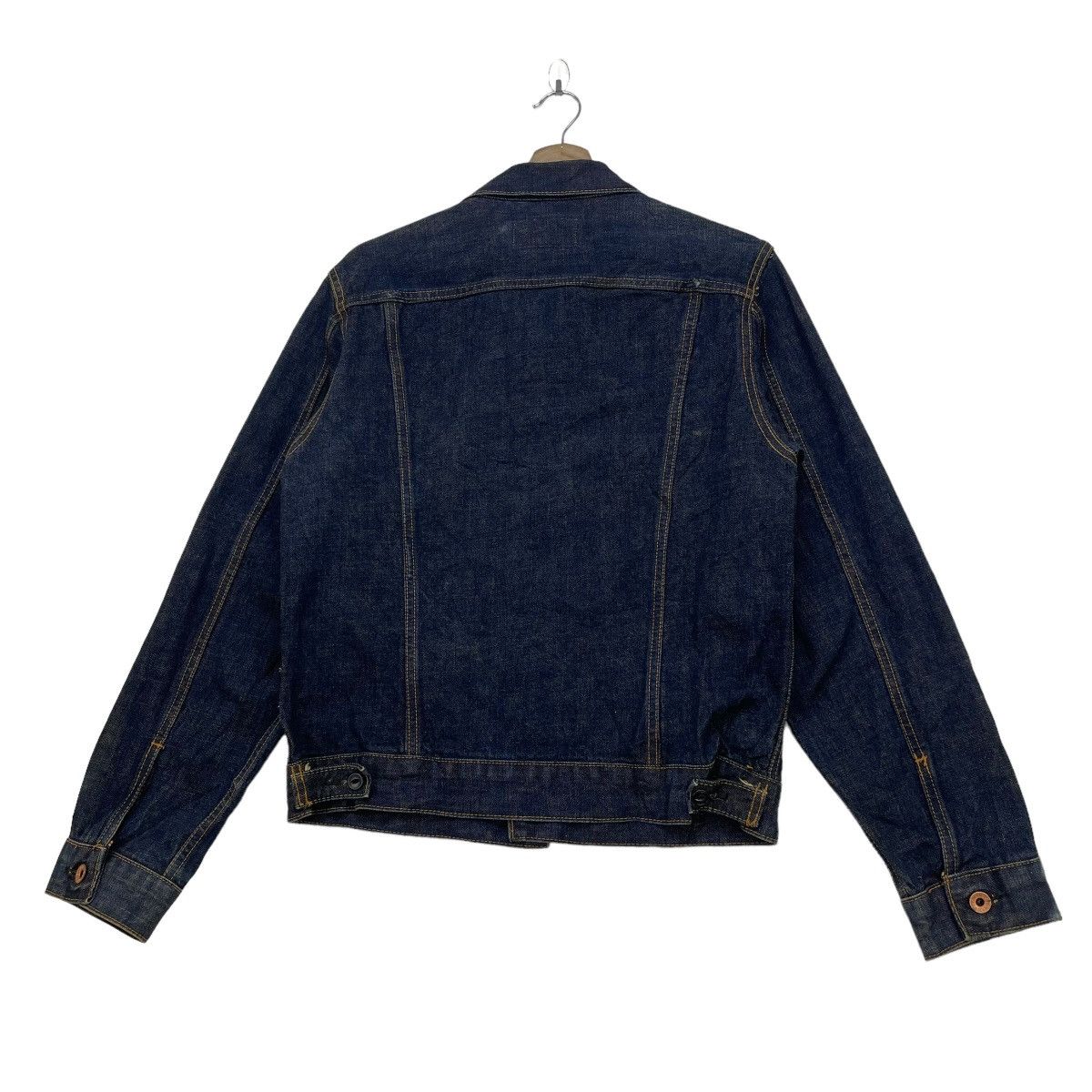 Edwin 🔥Vintage Edwin Lot 5550 Selvedge Trucker Jacket Size US M / EU 48-50 / 2 - 3 Thumbnail