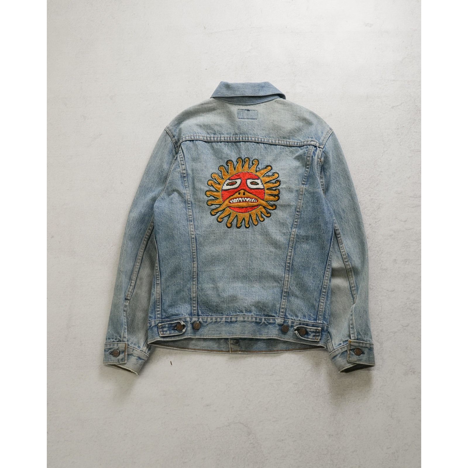 Levi's Vintage 90s Levis Blue Denim Jacket - Women's Small Size S / US 4 / IT 40 - 2 Thumbnail