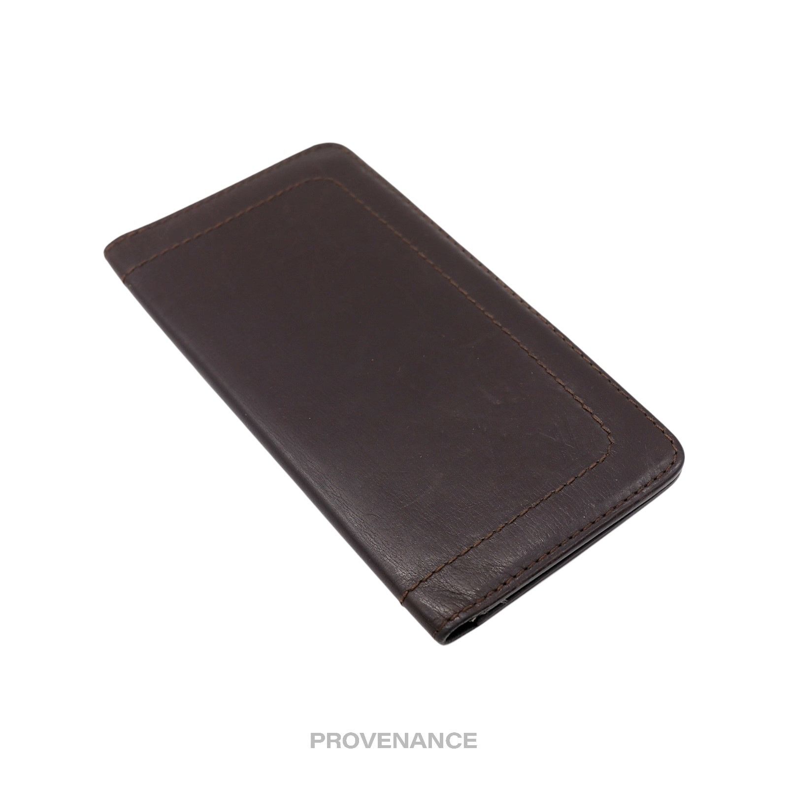 Louis Vuitton 🔴 Louis Vuitton Long Wallet - Utah Brown Leather Size ONE SIZE - 3 Thumbnail