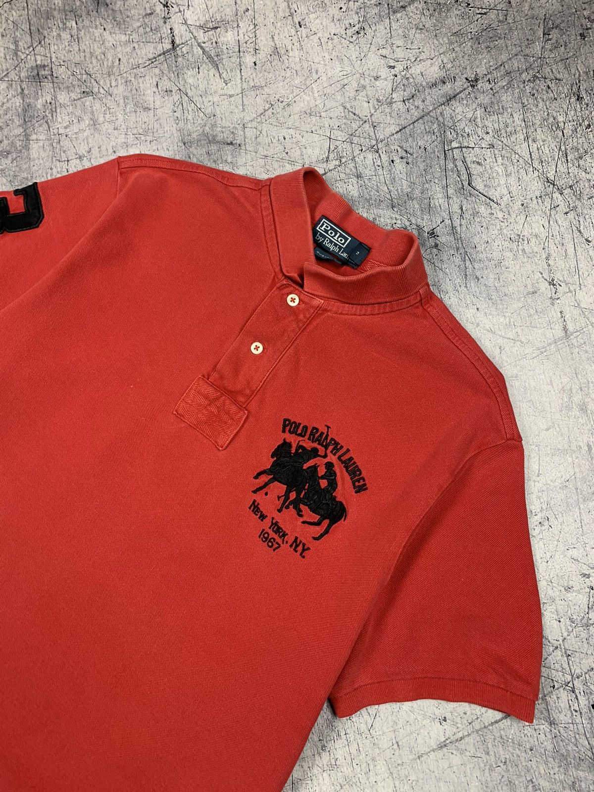 Polo Ralph Lauren 90s Polo Ralph Lauren Vintage Polo Embroidered Logo Hype Size US L / EU 52-54 / 3 - 2 Thumbnail