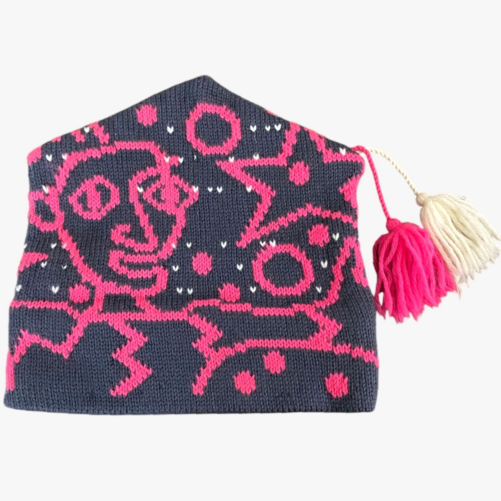 Doublet VINTAGE Murray Merkley Beanie Wool Pink Women's One Size Beanie Size ONE SIZE - 2 Thumbnail