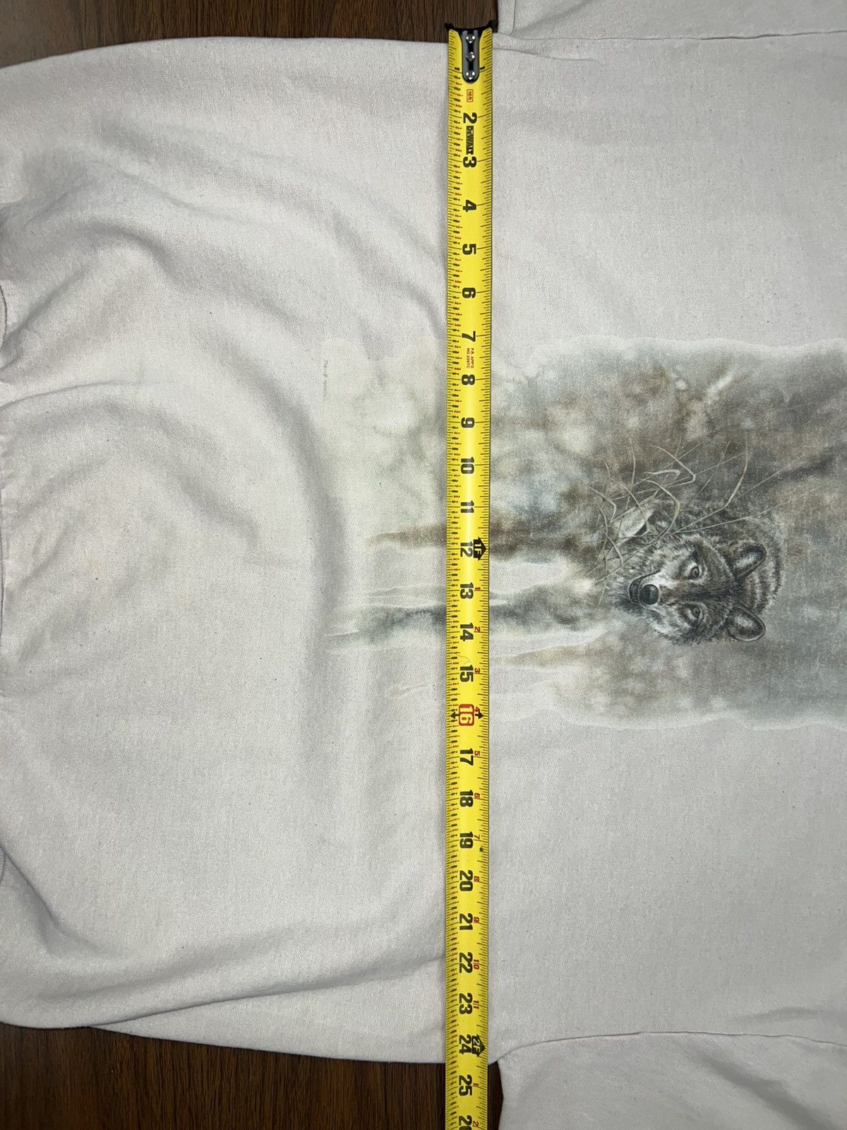 Jerzees × Vintage VINTAGE Wolf Sweatshirt Grey Wolves Howl Nature Crew Neck Size US L / EU 52-54 / 3 - 5 Thumbnail