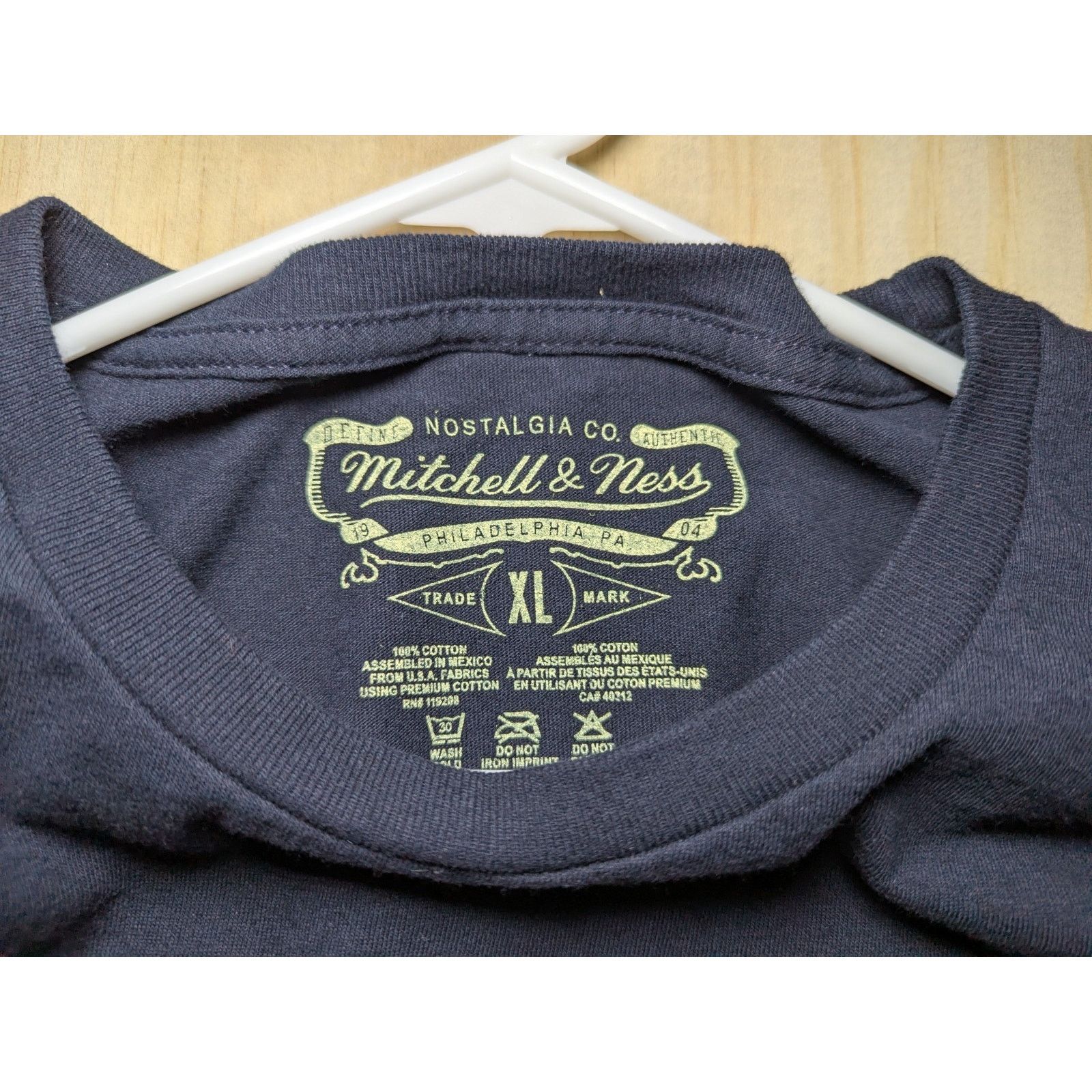 Mitchell & Ness Mitchell & Ness Men's XL New York Yankees T-Shirt Navy Blue Size US XL / EU 56 / 4 - 4 Thumbnail