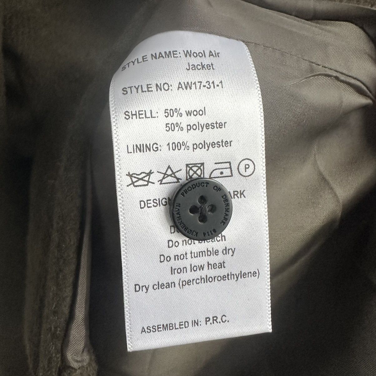 Our Legacy Han København wool air jacket- Dark Green Size US M / EU 48-50 / 2 - 14 Thumbnail