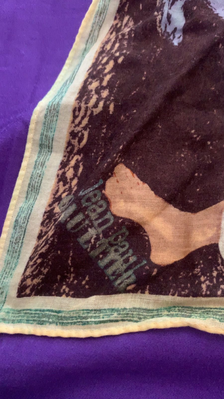 Jean Paul Gaultier Jean Paul Gaultier birth of Venus scarf Size ONE SIZE - 2 Thumbnail