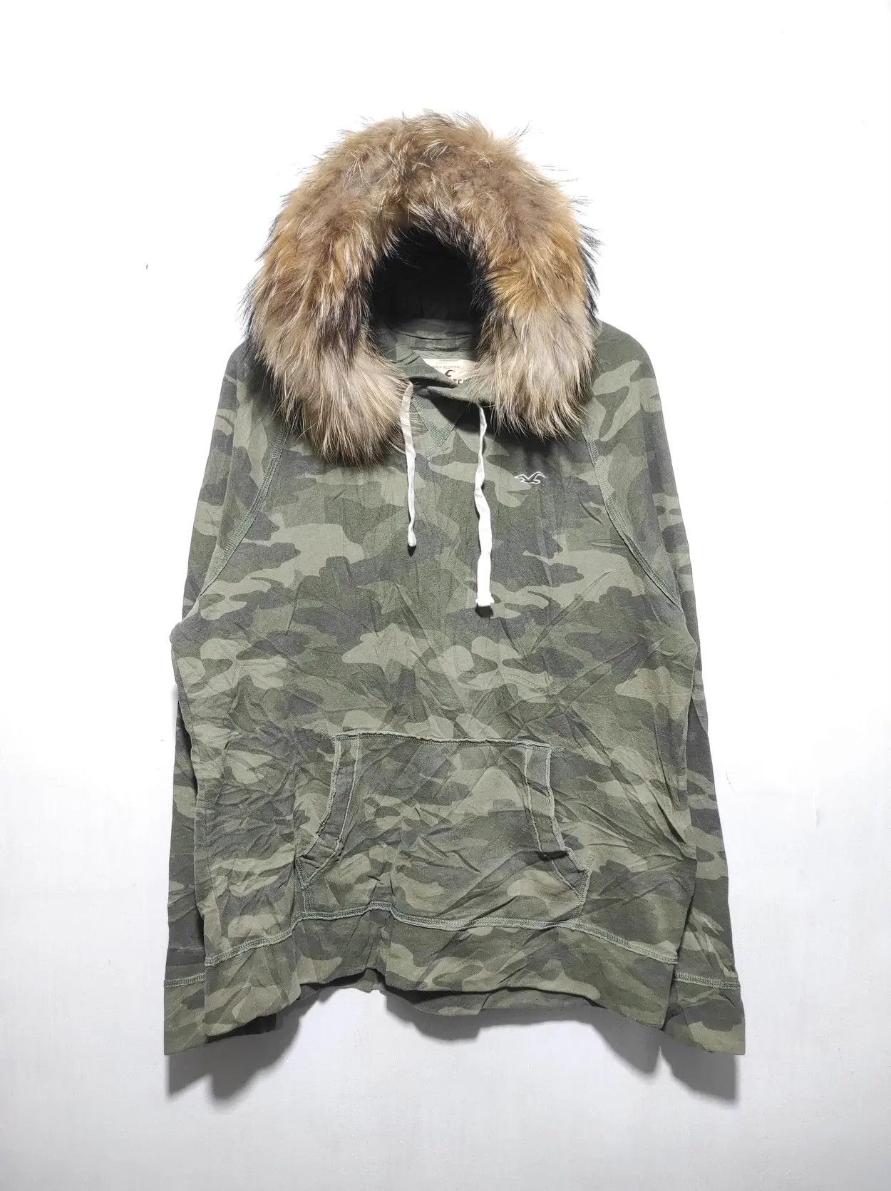 Hollister Hollister Camo fur hoodie ifsix LGB style Size US XL / EU 56 / 4 - 2 Thumbnail