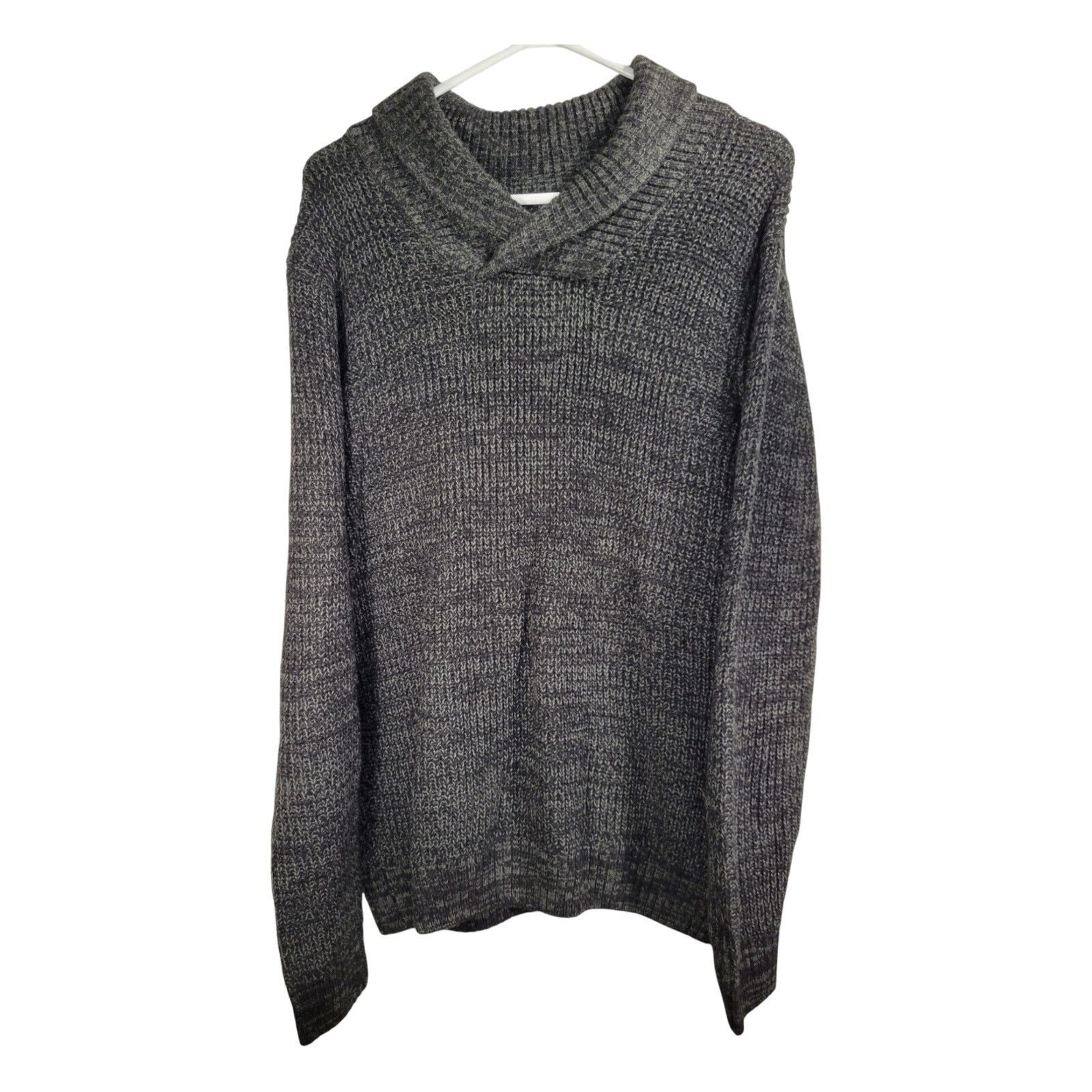 Carbon Rue21 Carbon L Men's Cowlneck Sweater Chunky Knit Pullover Size US L / EU 52-54 / 3 - 1 Thumbnail