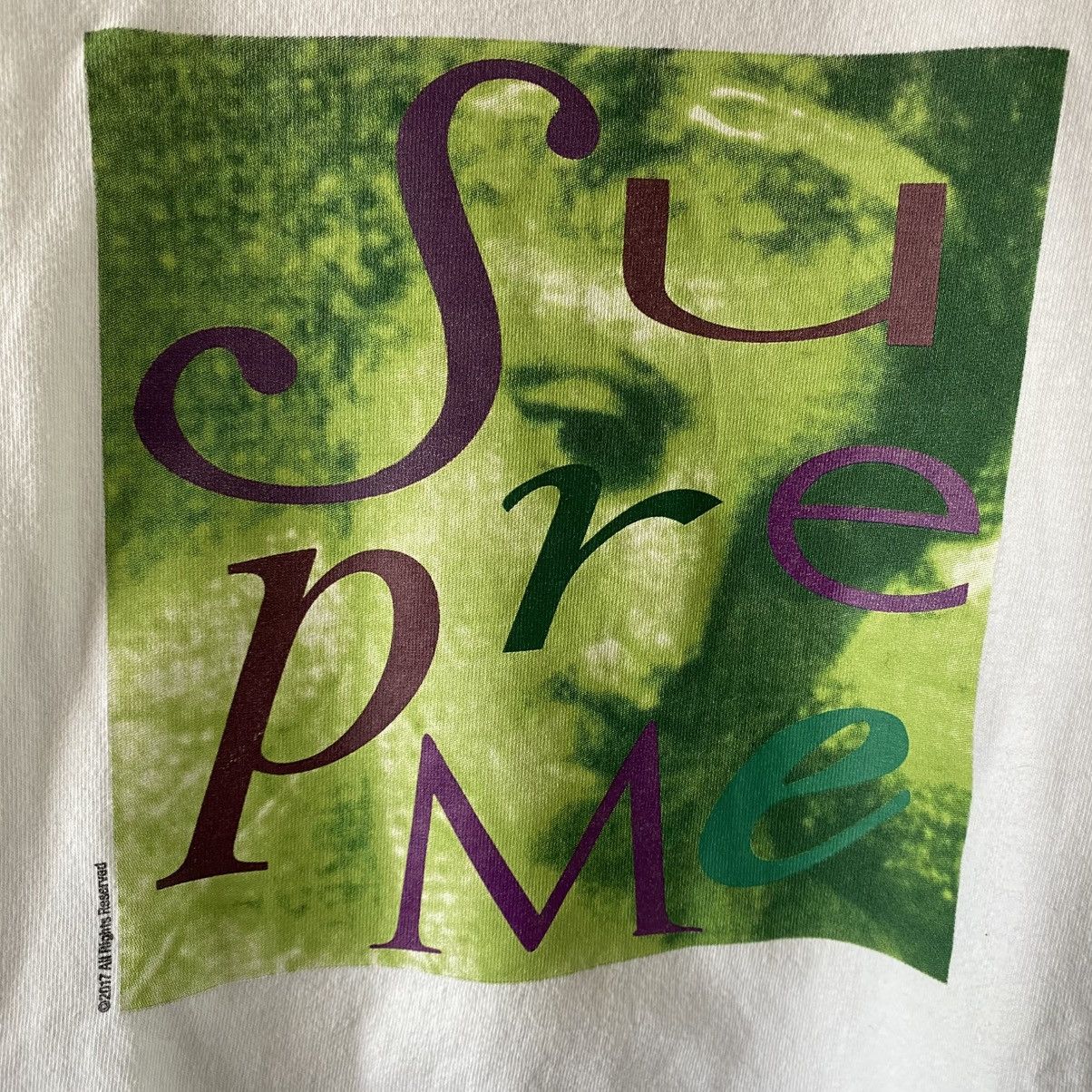 Supreme Supreme Venus T-Shirt White 2017 Grunge Punk Vintage Y2K Size US M / EU 48-50 / 2 - 3 Thumbnail