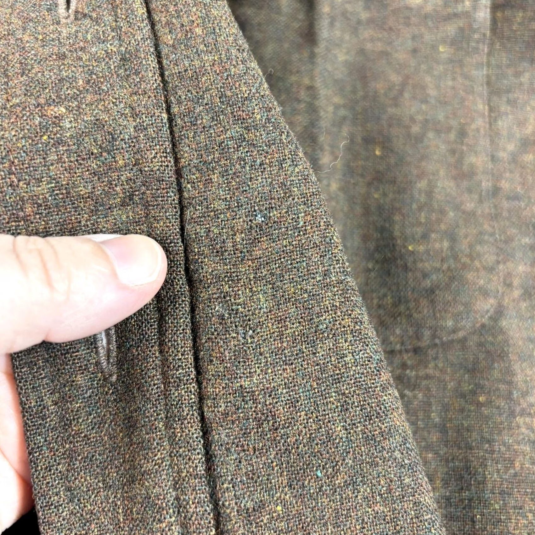 Pendleton Pendleton Shirt Mens Medium Brown Wool Elbow Patch Tweed Heritage Academia Read Size US M / EU 48-50 / 2 - 7 Thumbnail
