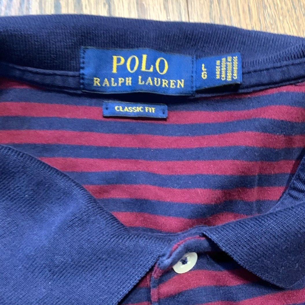 Polo Ralph Lauren Polo Ralph Lauren Striped Collar Shirt Mens L Multicolor Regular Shirt Size US L / EU 52-54 / 3 - 3 Thumbnail