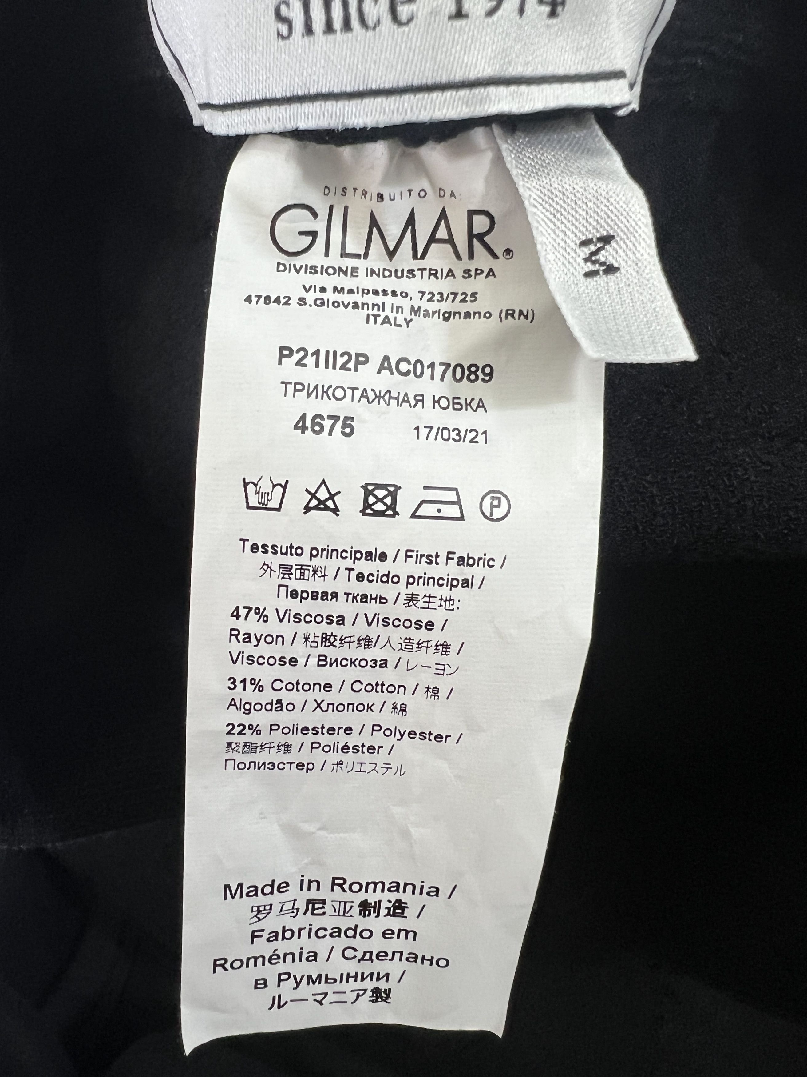 Iceberg ICEBERG black skirt Size 27" / US 4 / IT 40 - 4 Thumbnail