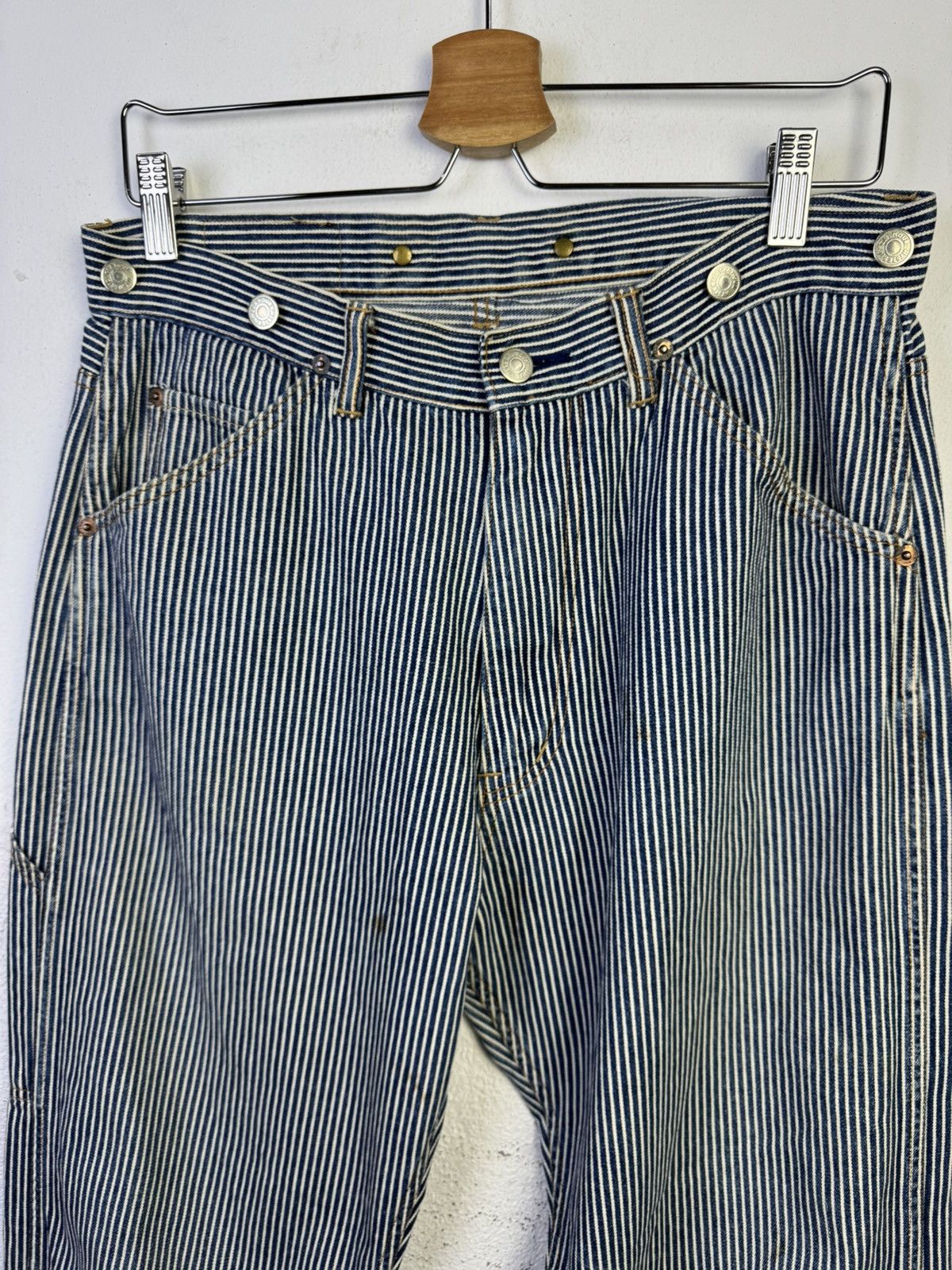 Hysteric Glamour Vintage Hysteric Glamour Hikory Carpanter Pants Size US 32 / EU 48 - 10 Thumbnail