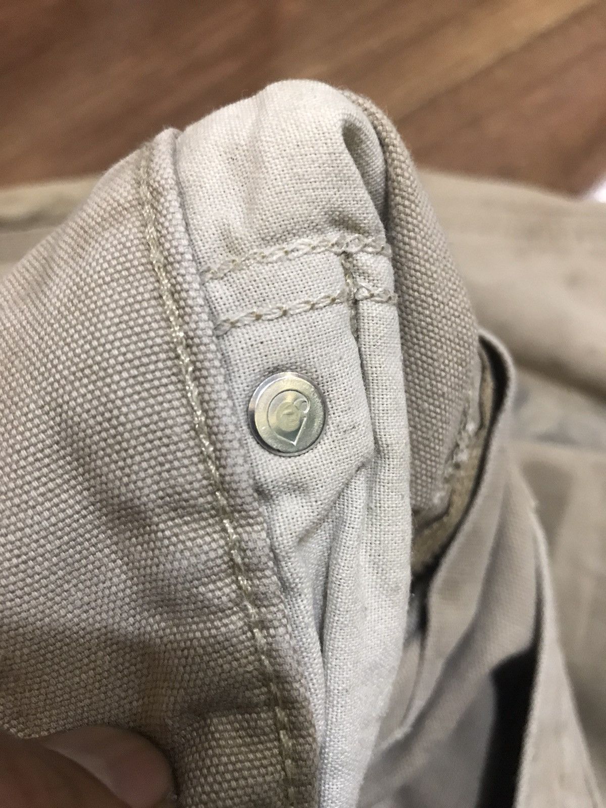 Carhartt × Vintage Carhartt Carpenter Pants Distressed Faded Brown 38x32 Size US 38 / EU 54 - 11 Thumbnail