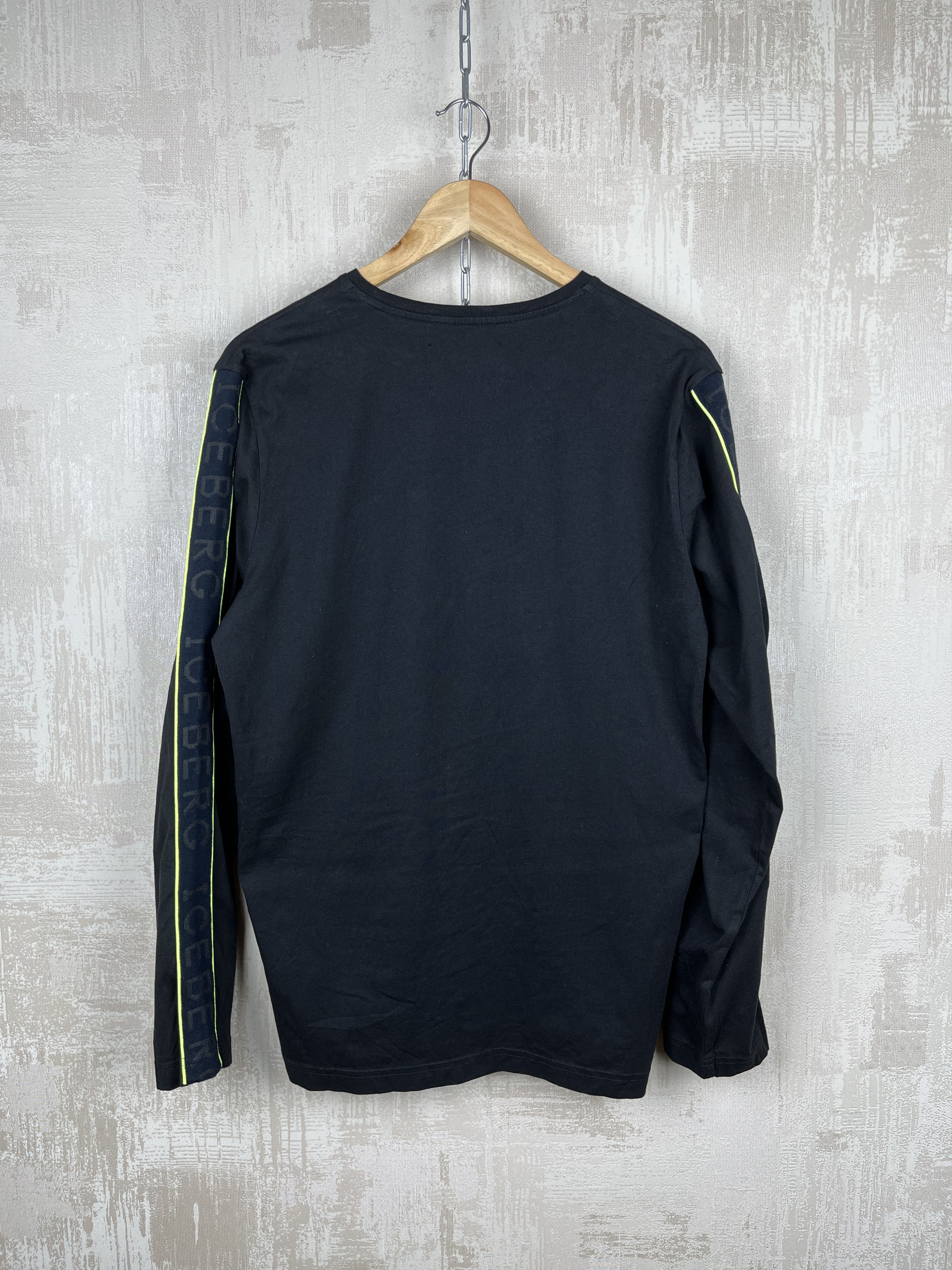 Iceberg Iceberg Logo Sleeves Long Sleeve T-Shirt Size US XL / EU 56 / 4 - 16 Thumbnail