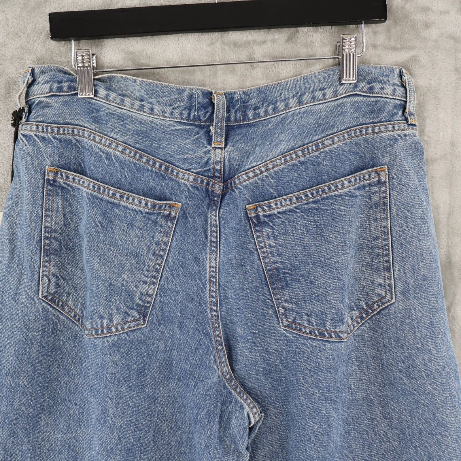 Agolde AGOLDE Ellis Trouser Wide Leg Pleated Jeans Womens 28 NWT Size 28" / US 6 / IT 42 - 10 Thumbnail