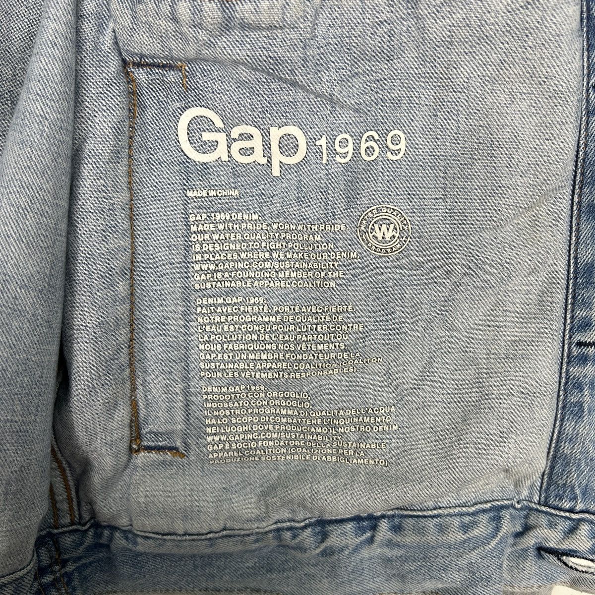 Japanese Brand 🔥 VINTAGE GAP DENIM TRUCKER JACKET Size US S / EU 44-46 / 1 - 16 Thumbnail