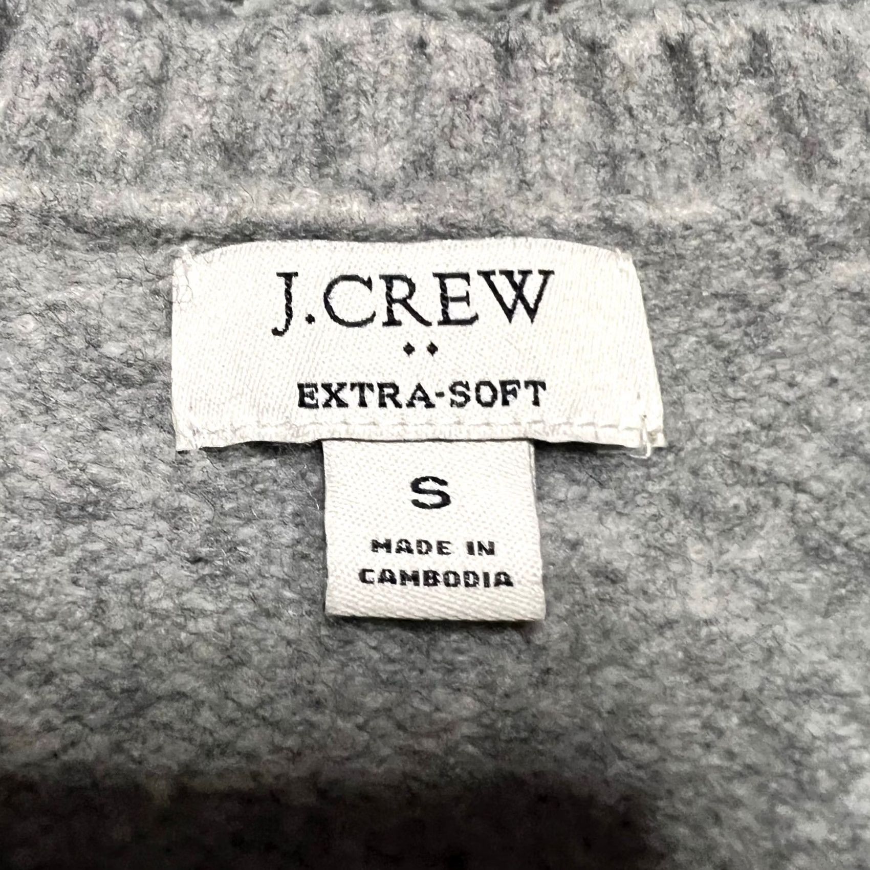 J.Crew J.Crew Sweater Vest Womens Small V Neck Sleeveless Extra Soft Gray Shirt/Top, Size S, Regular, Vest, Womens Size S / US 4 / IT 40 - 5 Thumbnail
