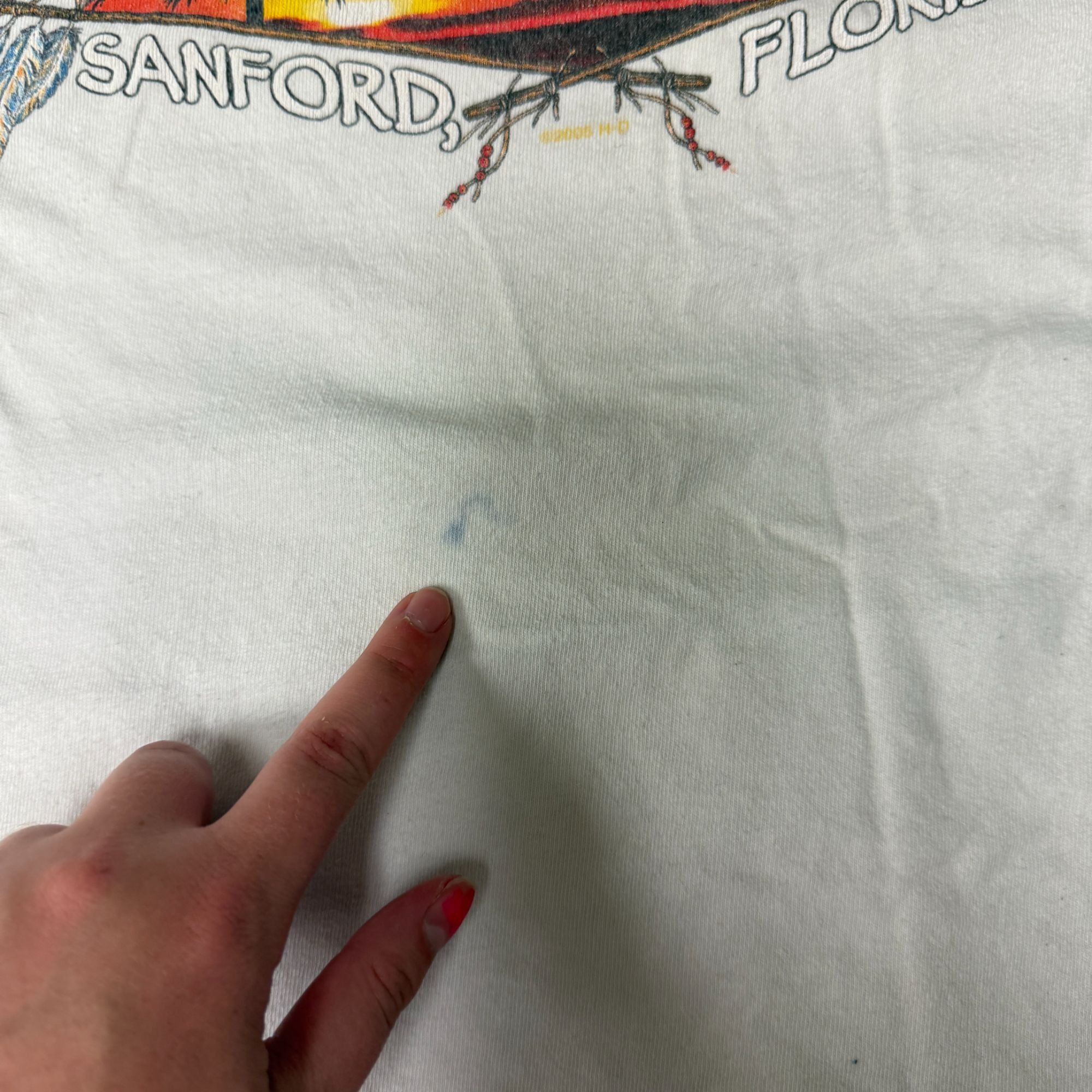 Harley Davidson SEMINOLE Sanford FL Indian NATIVE AERICAN Motorcycle Biker T Size US L / EU 52-54 / 3 - 9 Thumbnail