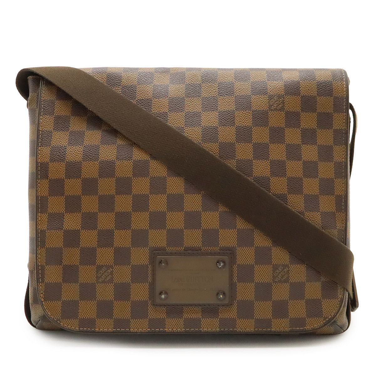 Louis Vuitton Louis Vuitton Louis Vuitton Brooklyn MM Damier Shoulder Bag Canvas Crossbody Bag N51211 DUTY FREE for USA Size ONE SIZE - 1 Thumbnail
