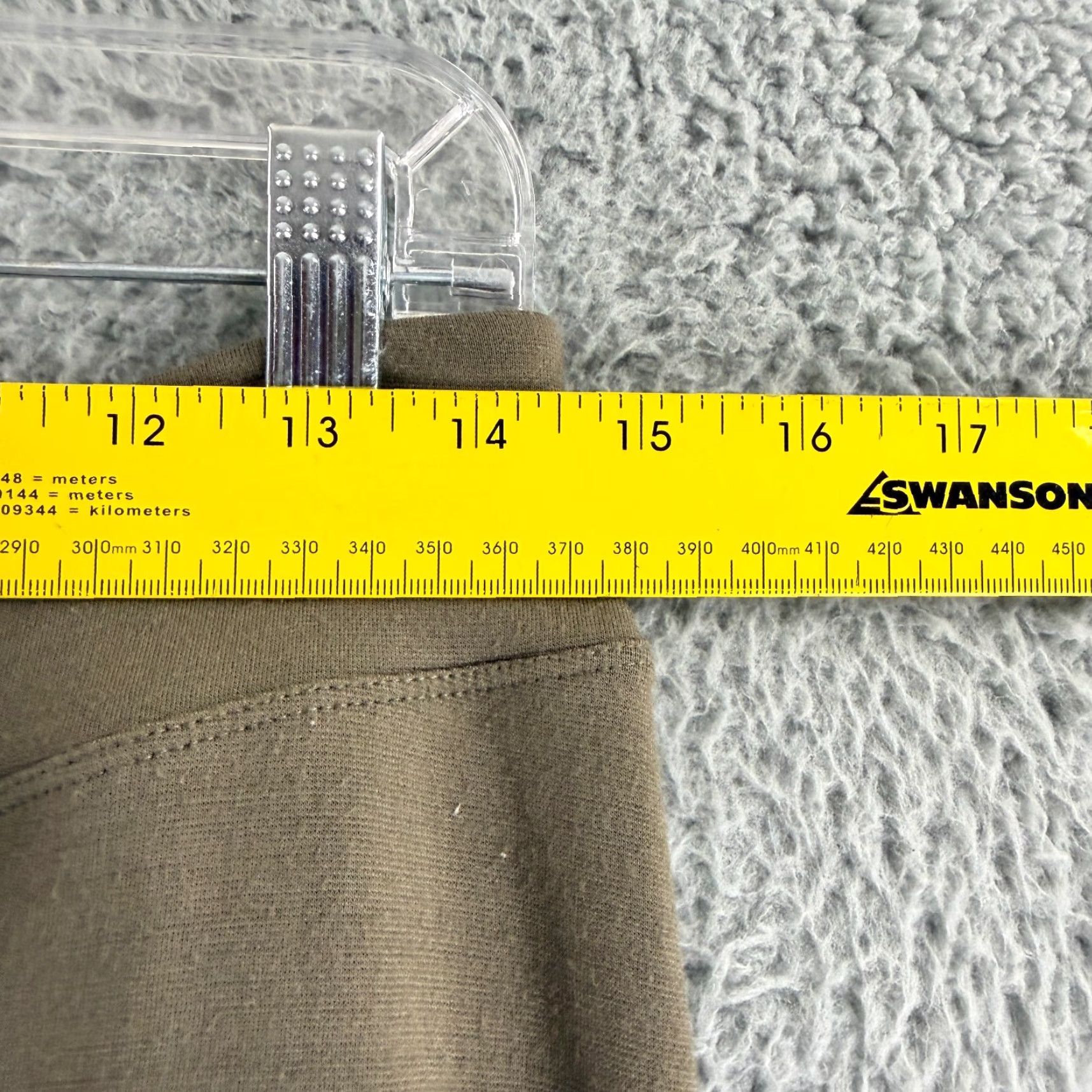 Vintage Soma Wide Leg Pants Womens Small Brown Pull On Loungewear Casual Knit Stretch Comfort Size 28" / US 6 / IT 42 - 4 Thumbnail