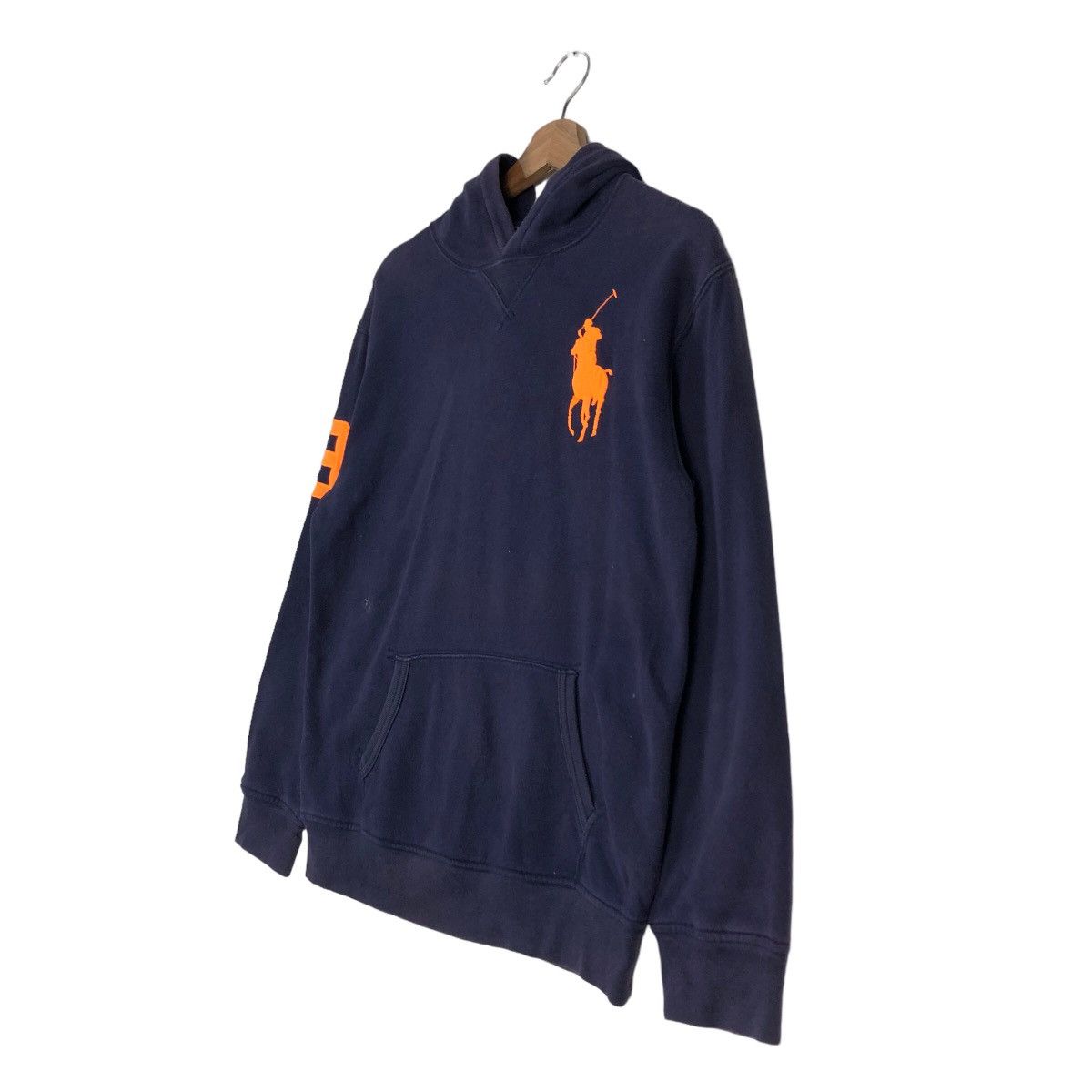 Polo Ralph Lauren 🔥Vintage Polo Ralph Lauren Big Pony Hoodie Pull Over Size US L / EU 52-54 / 3 - 2 Thumbnail