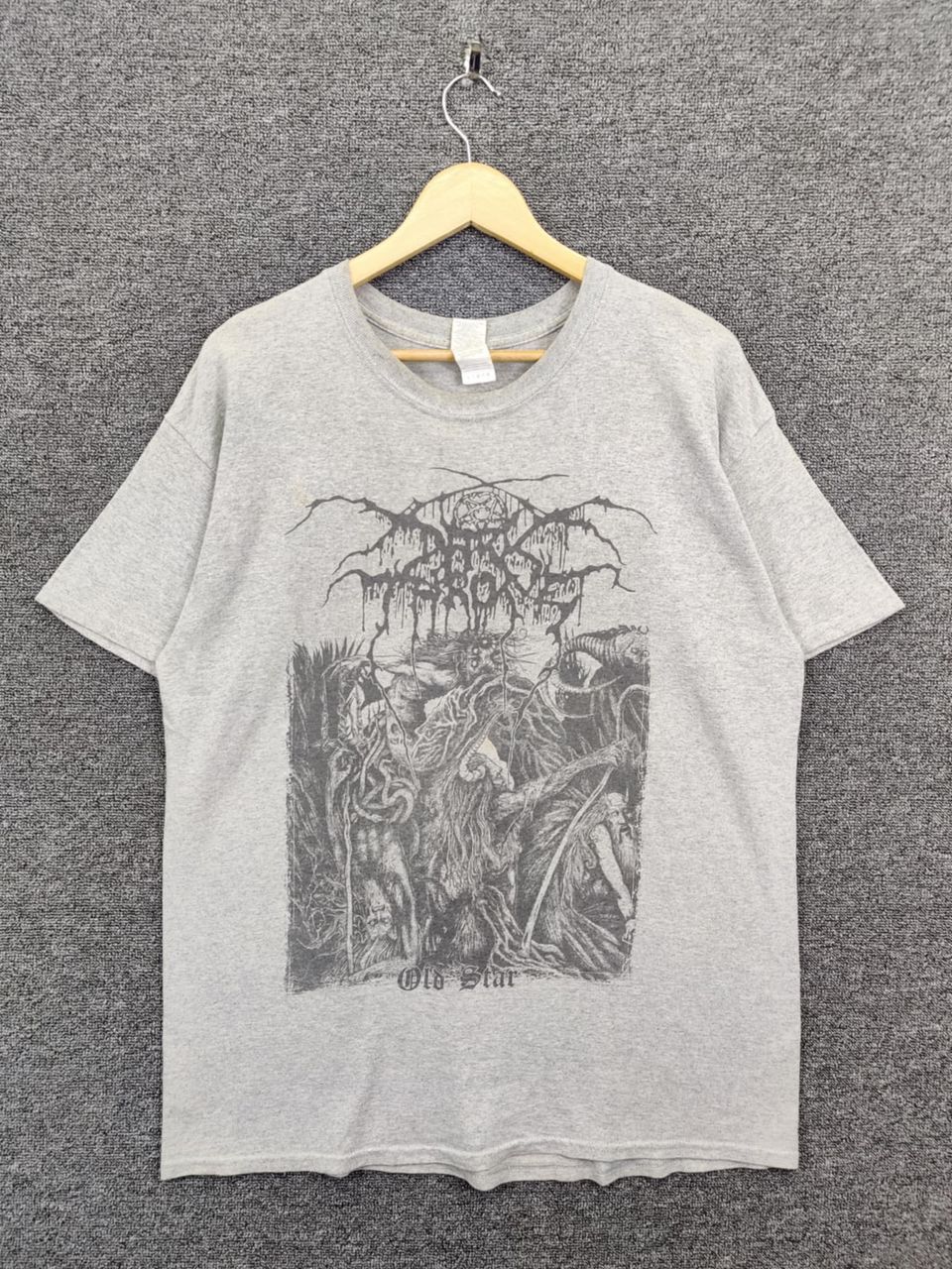 Darkthrone Old Star Black Metal Band Tee Tshirt