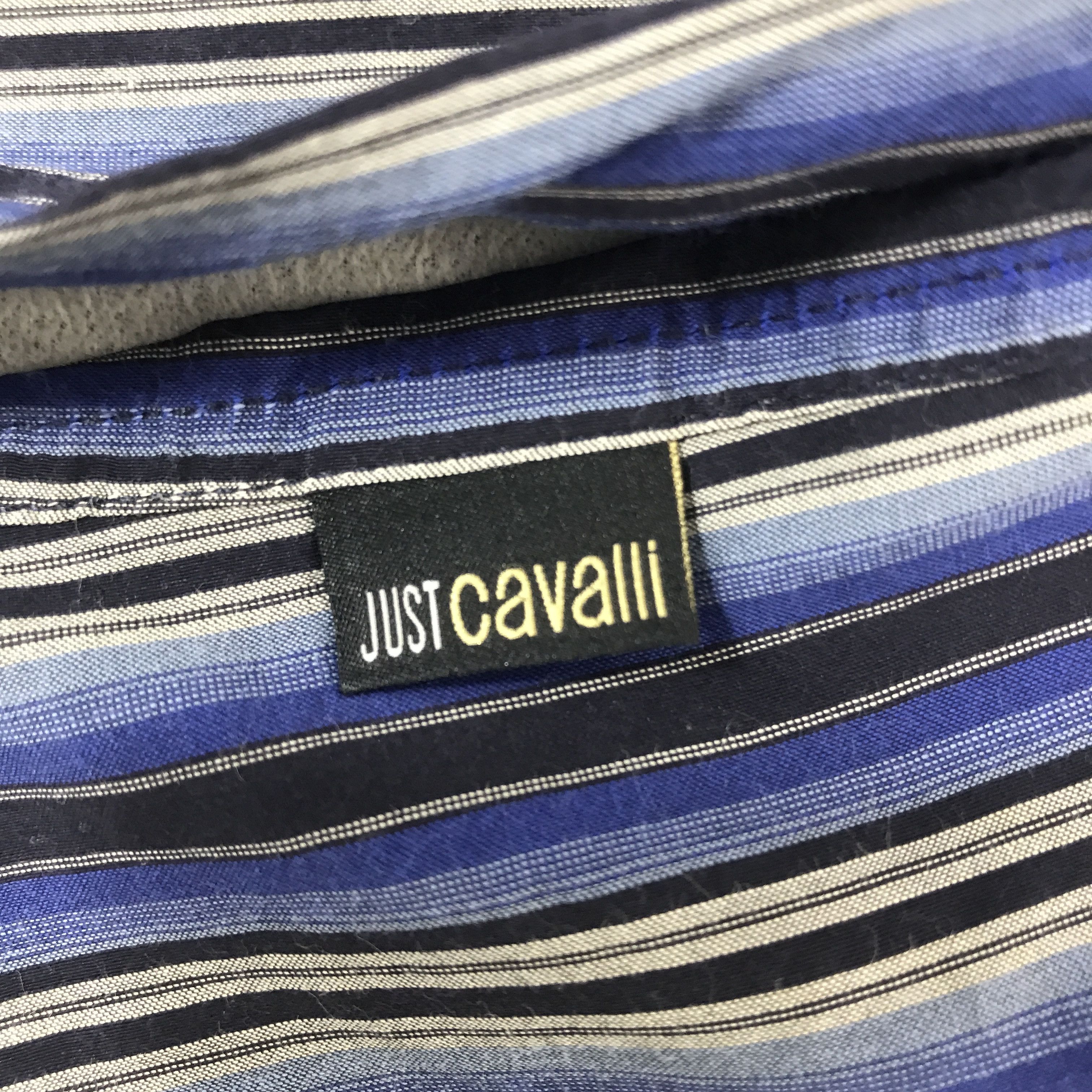 Just Cavalli Vintage Just Cavalli Striped Button up shirt Size US L / EU 52-54 / 3 - 8 Thumbnail