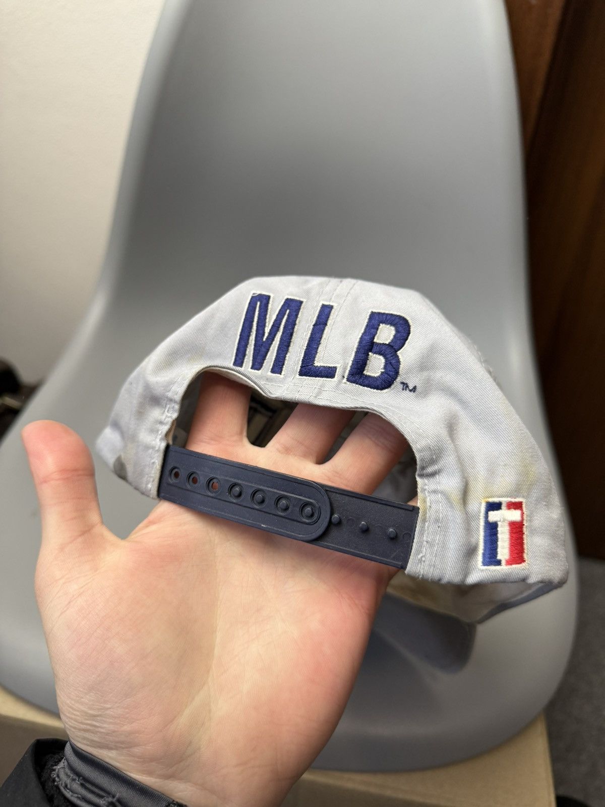 MLB Crazy Vintage Y2K New York Yankees Cap Drill Graffiti Style Size ONE SIZE - 9 Thumbnail
