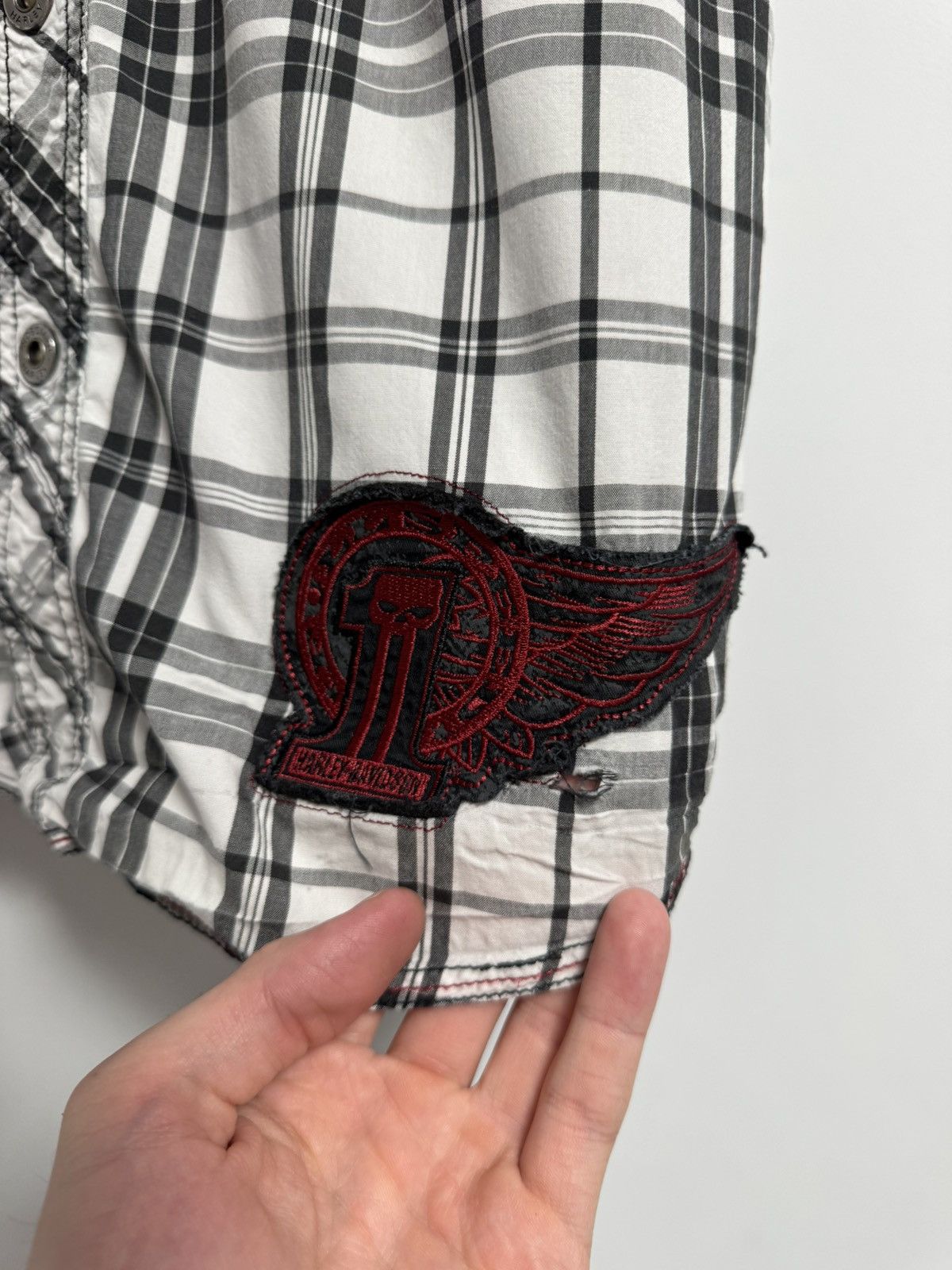 Harley Davidson Harley Davidson Y2K style Hype Button Up Shirt Size US M / EU 48-50 / 2 - 15 Thumbnail