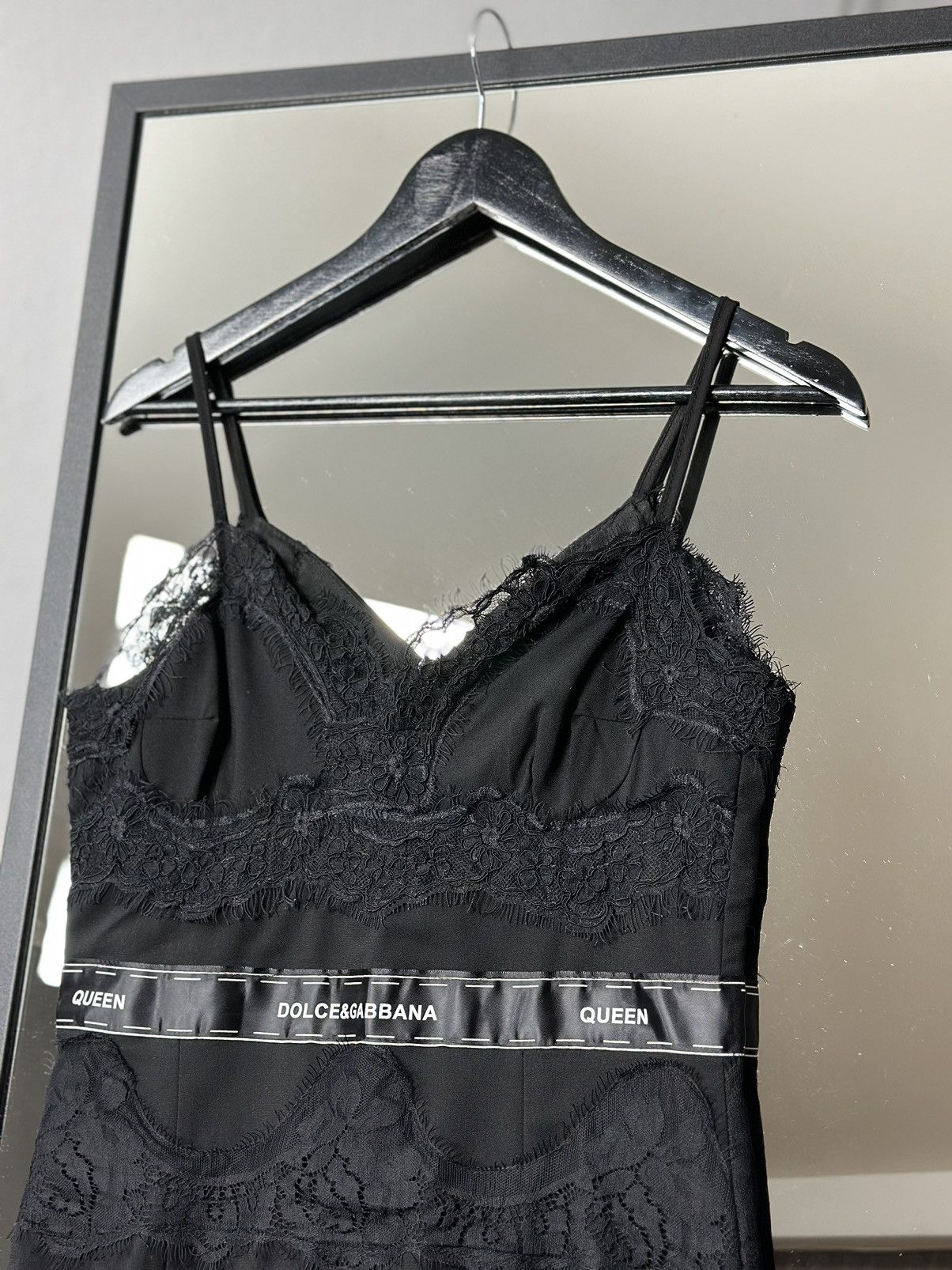 Dolce & Gabbana Queen Dolce & Gabbana Black Dress Classic Elegant Luxury Size S / US 4 / IT 40 - 6 Thumbnail