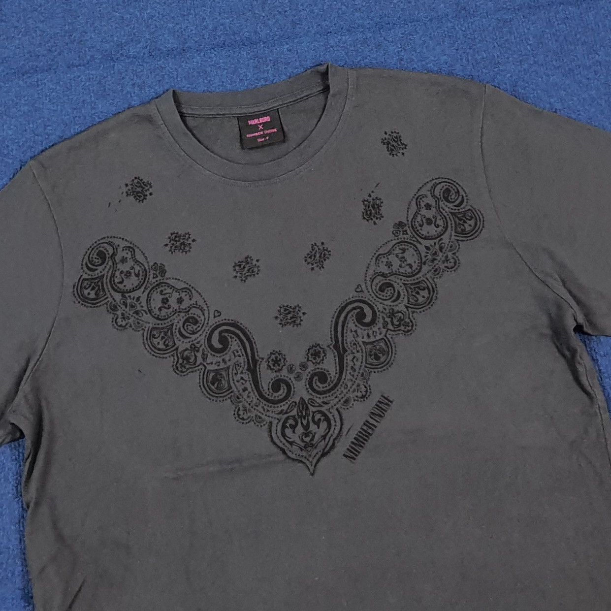 Number (N)ine Vintage Marlboro x Number Nine Japan Tshirt C301N47 Size US M / EU 48-50 / 2 - 2 Thumbnail