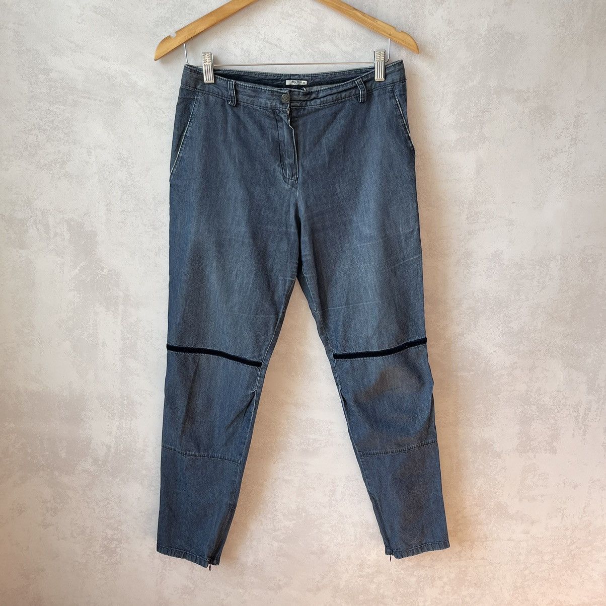 Miu Miu Miu Miu classic pants size 40 trousers Size 27" / US 4 / IT 40 - 1 Thumbnail