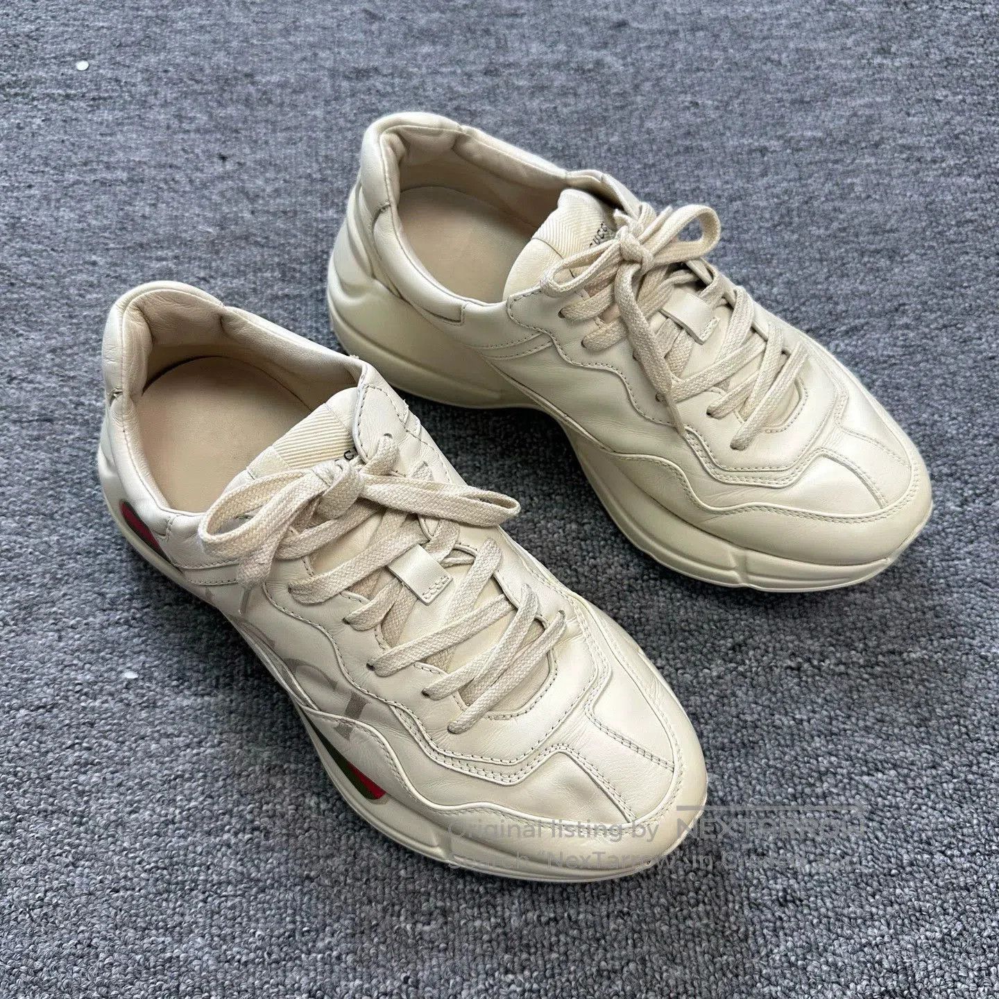 Gucci gucci classic dad sneakers in beige color. Size US 7 / EU 40 - 2 Thumbnail