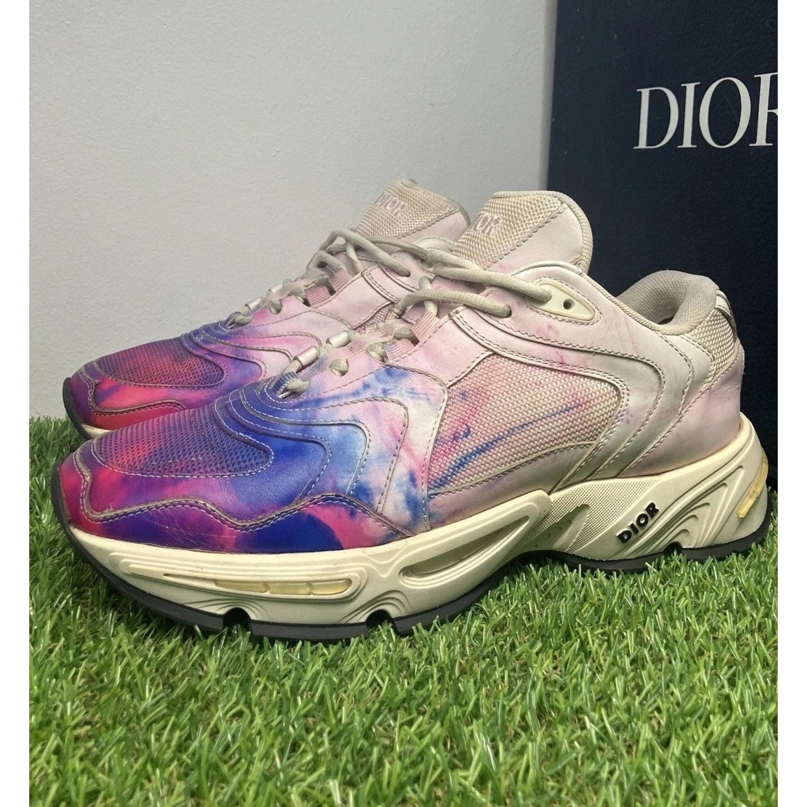 Christian Dior CD1 ' Tie Dye Pink Blue ' GREAT CONDITION!