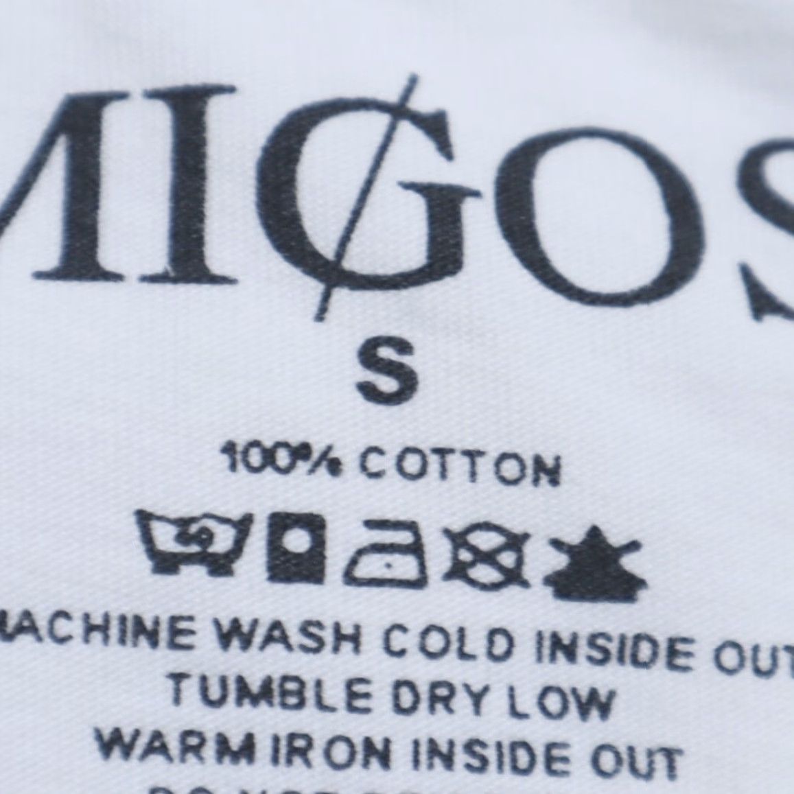 Vintage Migos Culture II Solid T-Shirt White Men's S Size US S / EU 44-46 / 1 - 5 Thumbnail
