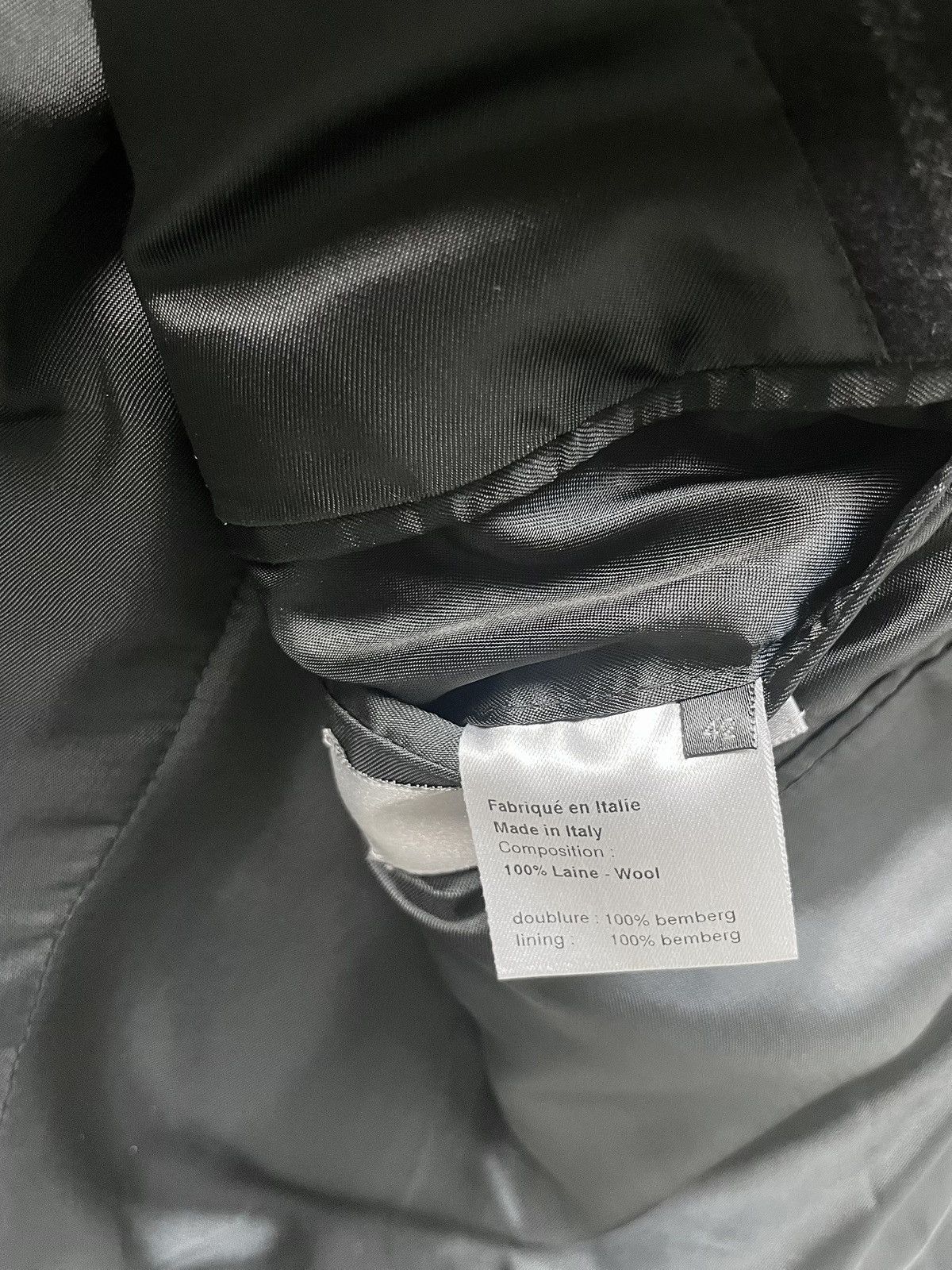 Hedi Slimane Dior Homme AW04 “VTOC” Pinstripe Jacket Size 42R - 6 Thumbnail