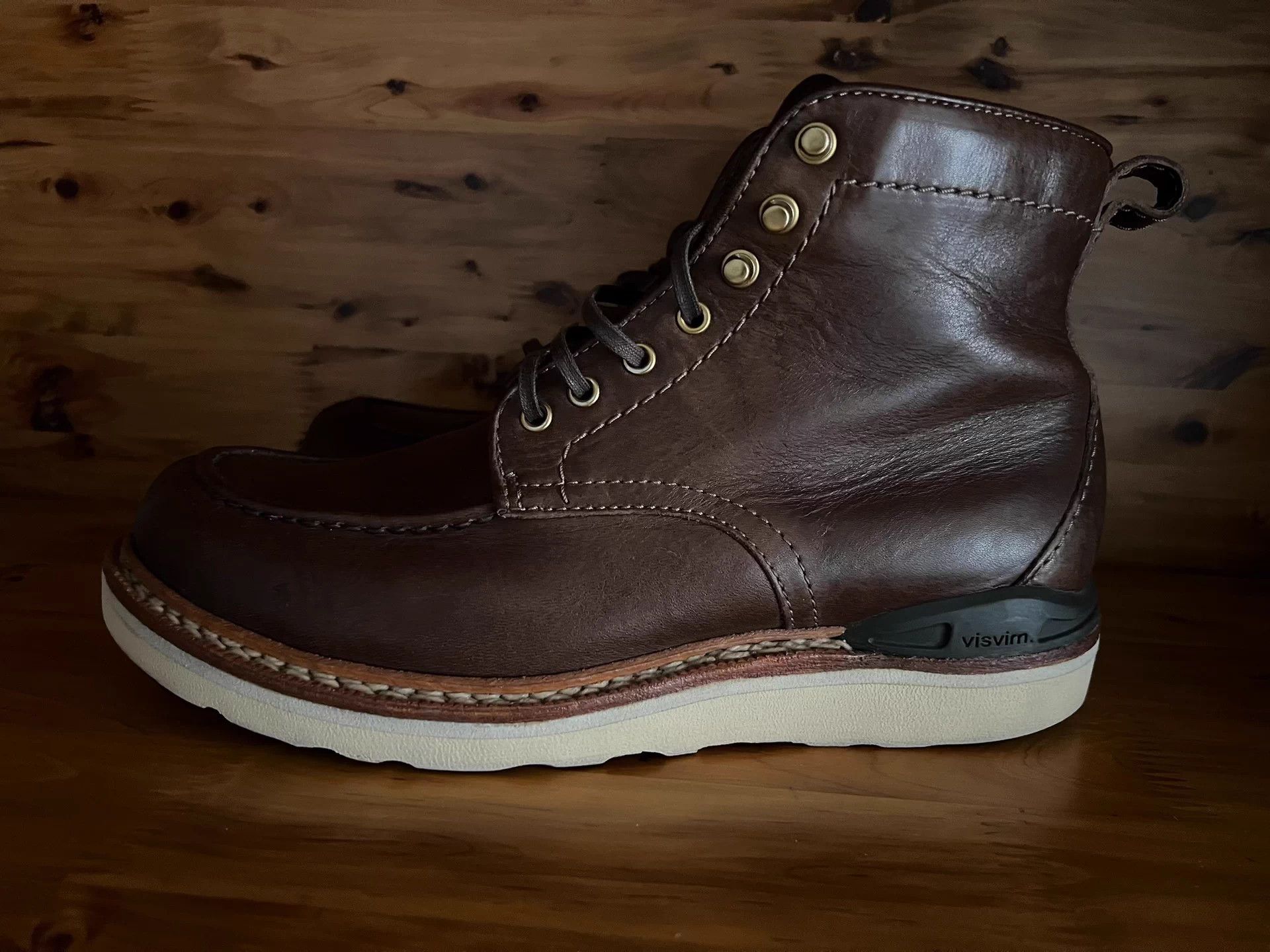 Visvim visvim Armiger Folk 12 UK Deep Brown Stitch US9 42.5 Size US 9.5 / EU 42-43 - 3 Thumbnail