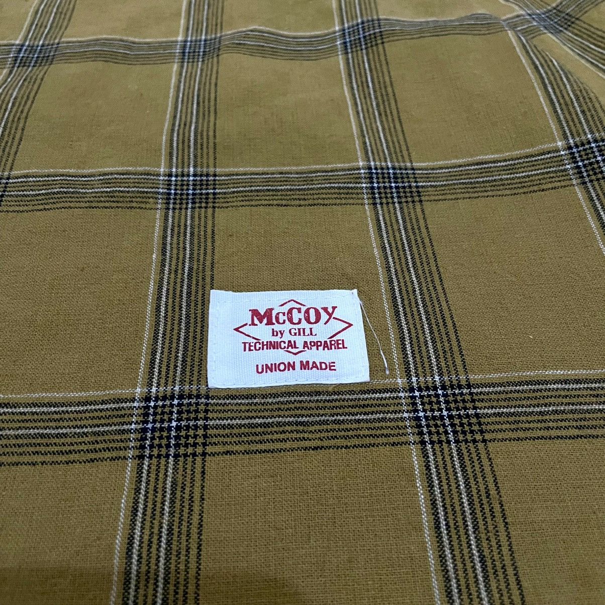 Japanese Brand The Real McCoy by Gili Union Button Up Shirt Plaid Mustard Size US L / EU 52-54 / 3 - 9 Thumbnail