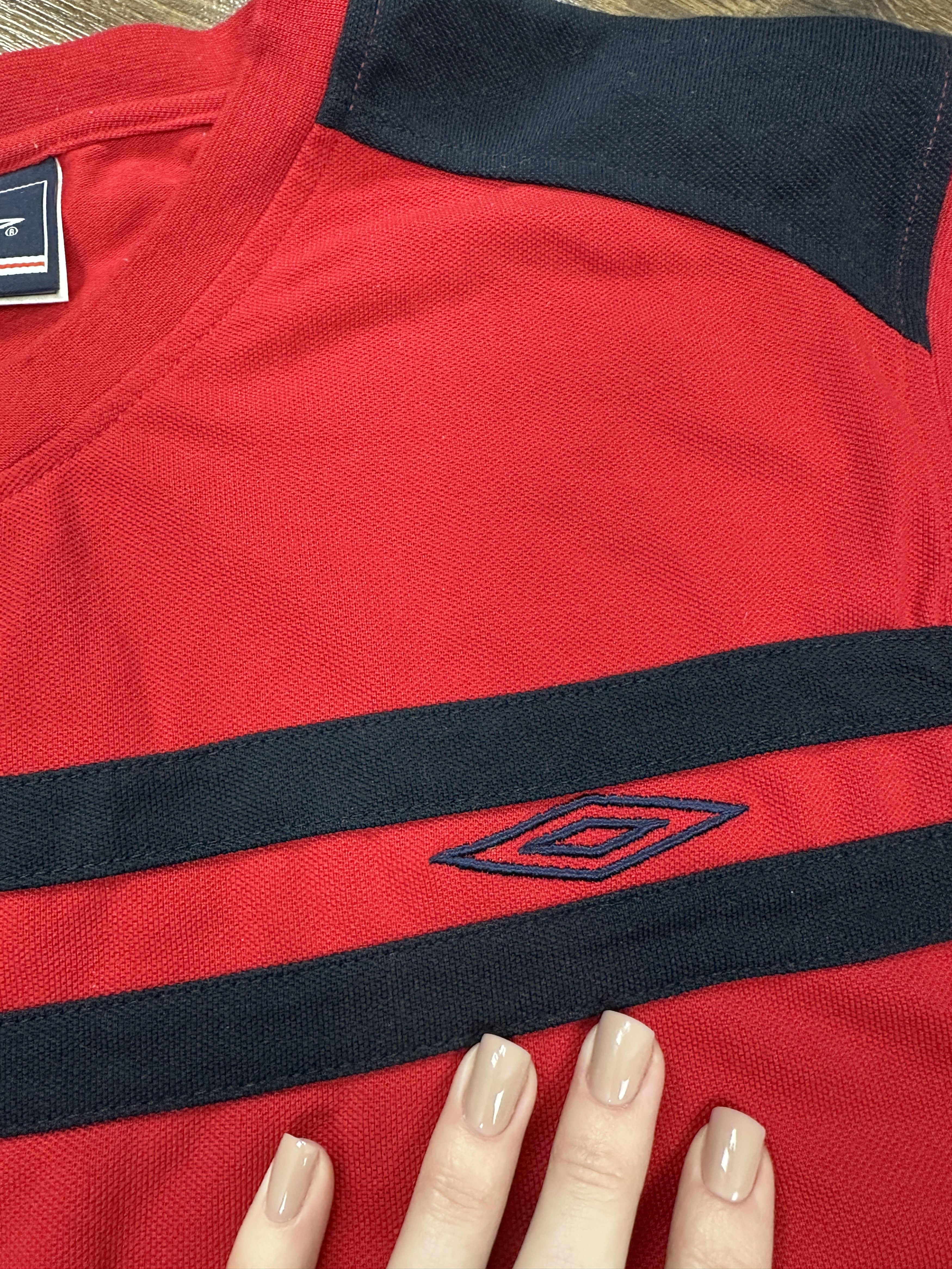 Umbro × Vintage Umbro England Vintage Mens Sleeveless T-Shirt Size US L / EU 52-54 / 3 - 3 Thumbnail