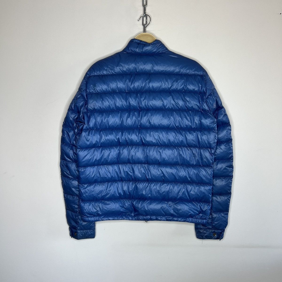 Moncler Moncler Puffer Goose Down Jacket Nylon Royal Blue Size US M / EU 48-50 / 2 - 7 Thumbnail