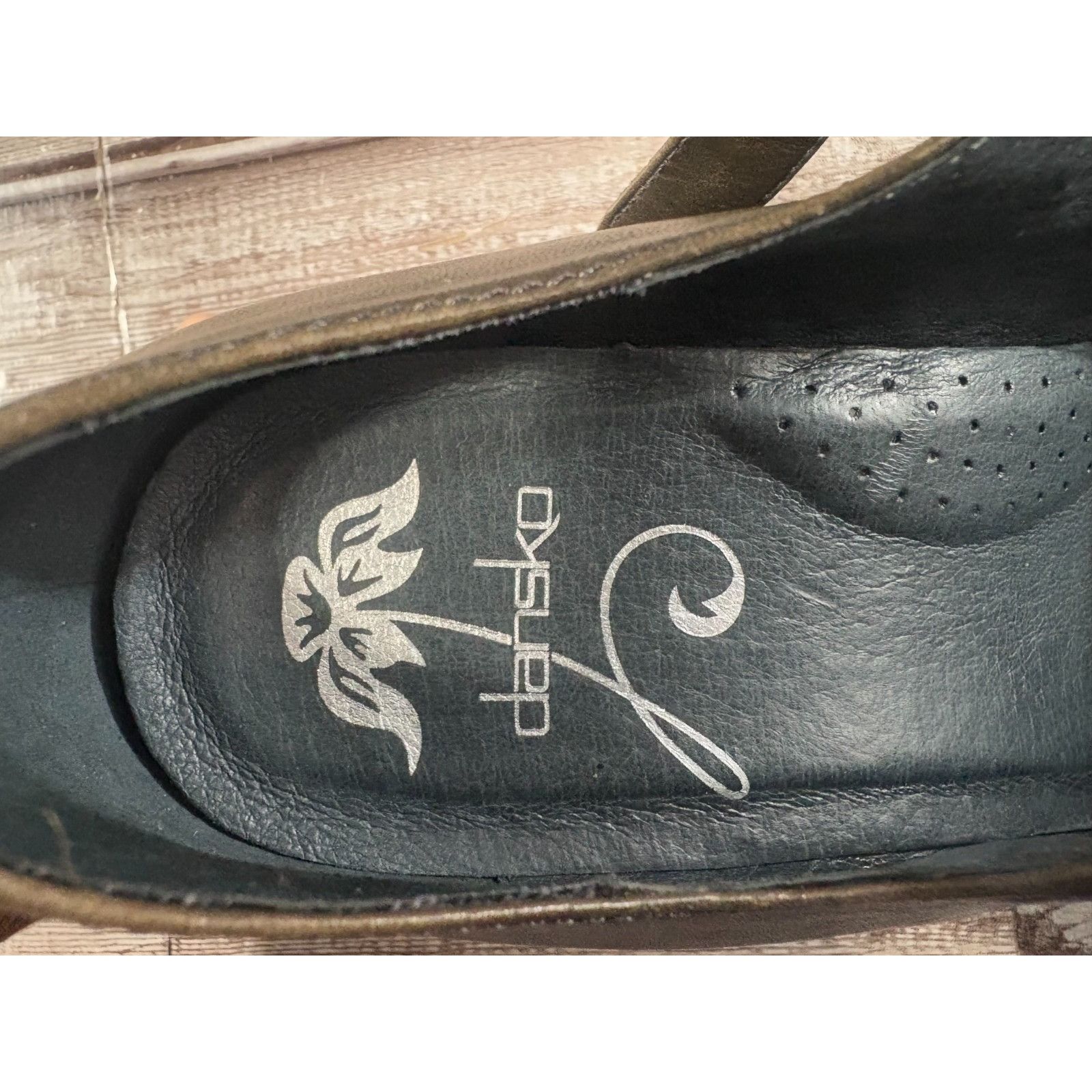 Dansko Dansko Fanny Wedge Mary Jane Leather Pumps Platform sz 41 US Size US 10.5 / IT 40.5 - 7 Thumbnail
