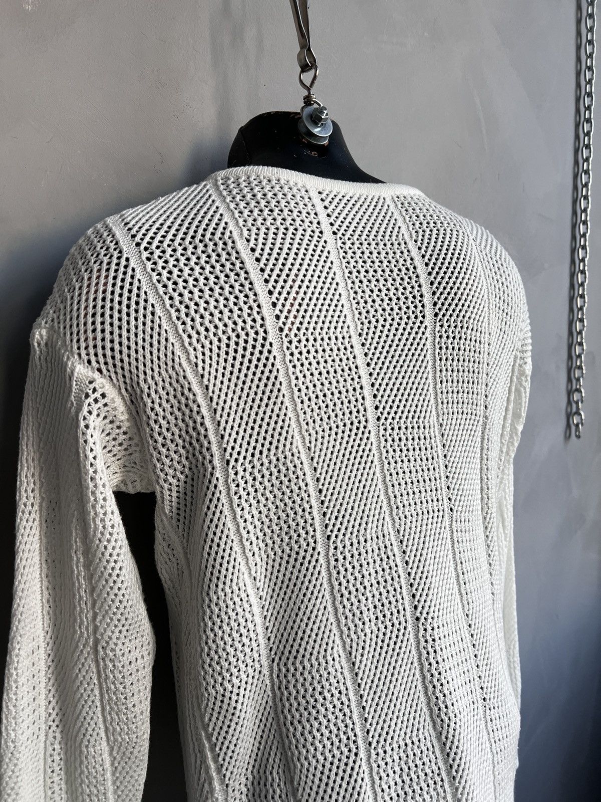 Diesel Mesh top sweater JpG style japanese diesel hype y2k Size US M / EU 48-50 / 2 - 9 Thumbnail