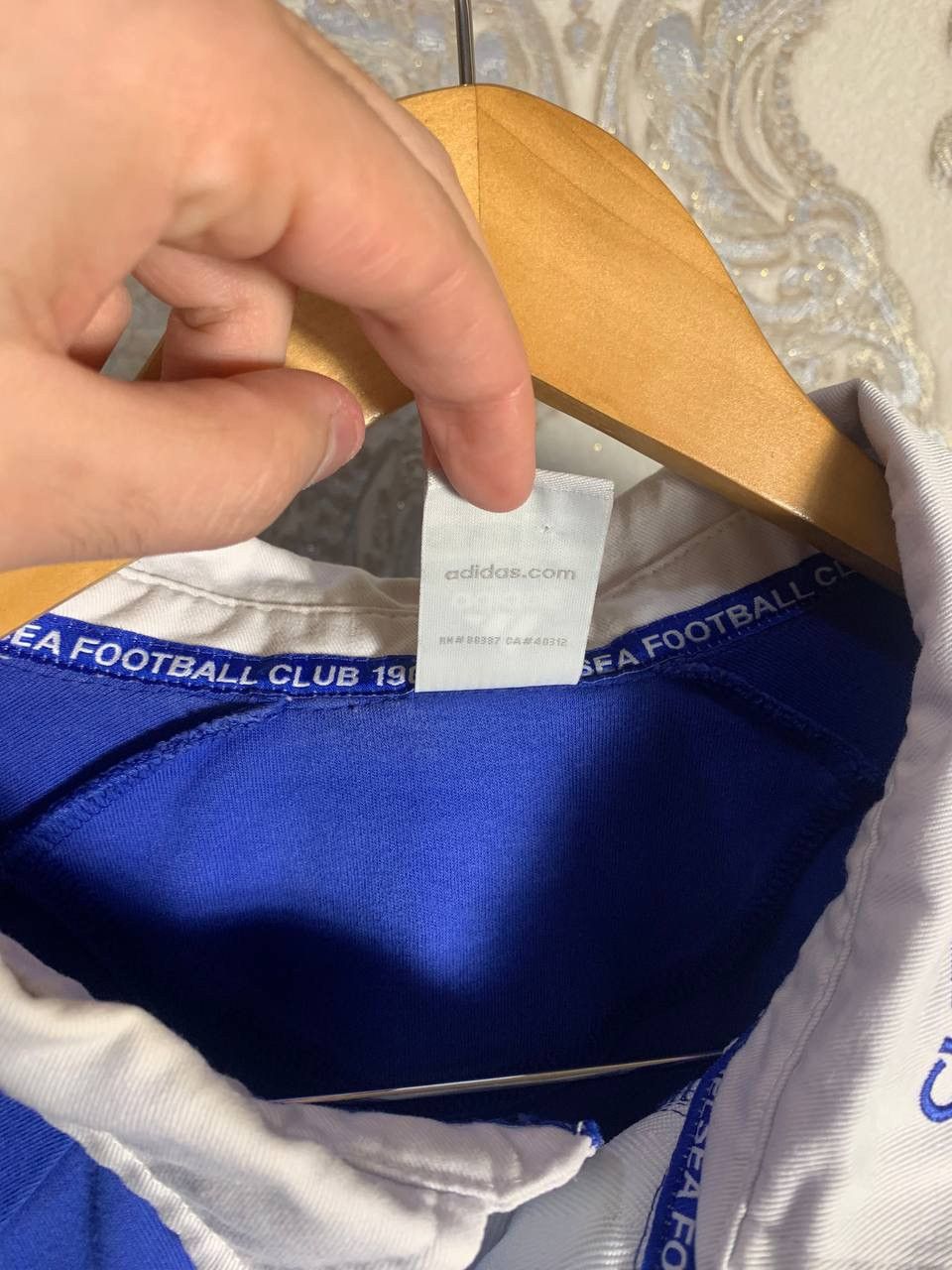 Adidas VINTAGE ADIDAS FC CHELSEA LONDON ENGLAND SOCCER JERSEY RETRO Size US XXL / EU 58 / 5 - 6 Thumbnail