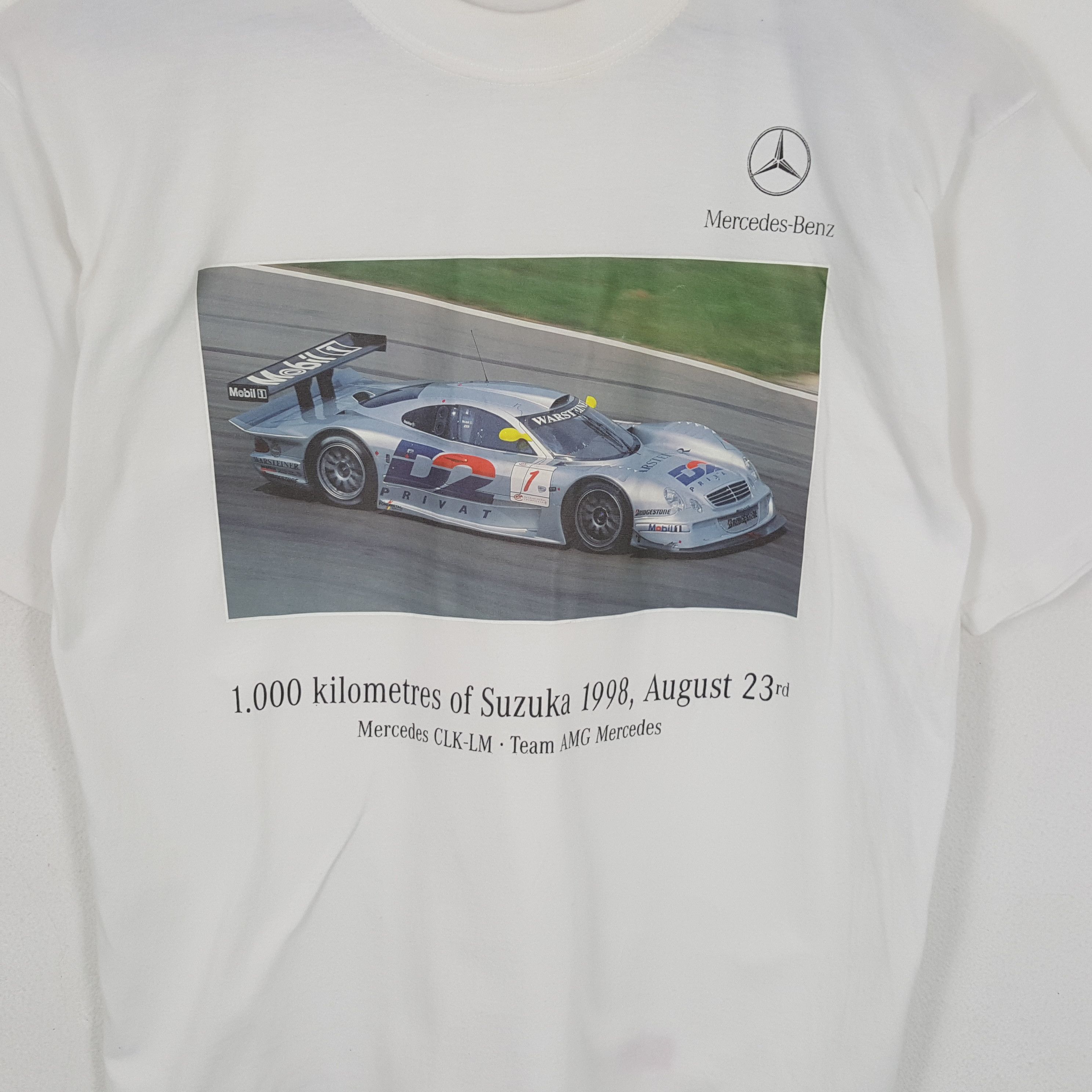 Mercedes-Benz × Vintage MERCEDES BENZ Racing Cars Phototees Style Tshirt Size US M / EU 48-50 / 2 - 2 Thumbnail