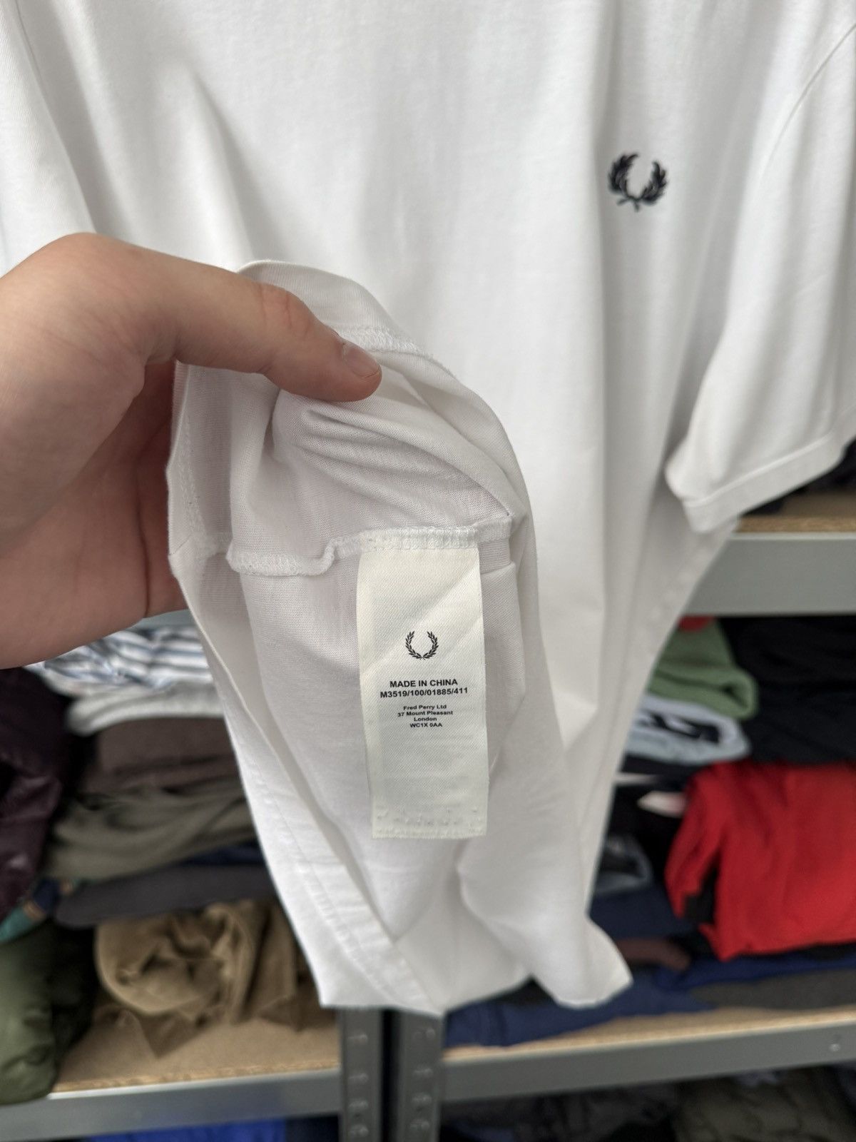 Fred Perry Vintage Fred Perry T-Shirt White Casual Tee Streetwear Hype Size US L / EU 52-54 / 3 - 9 Thumbnail