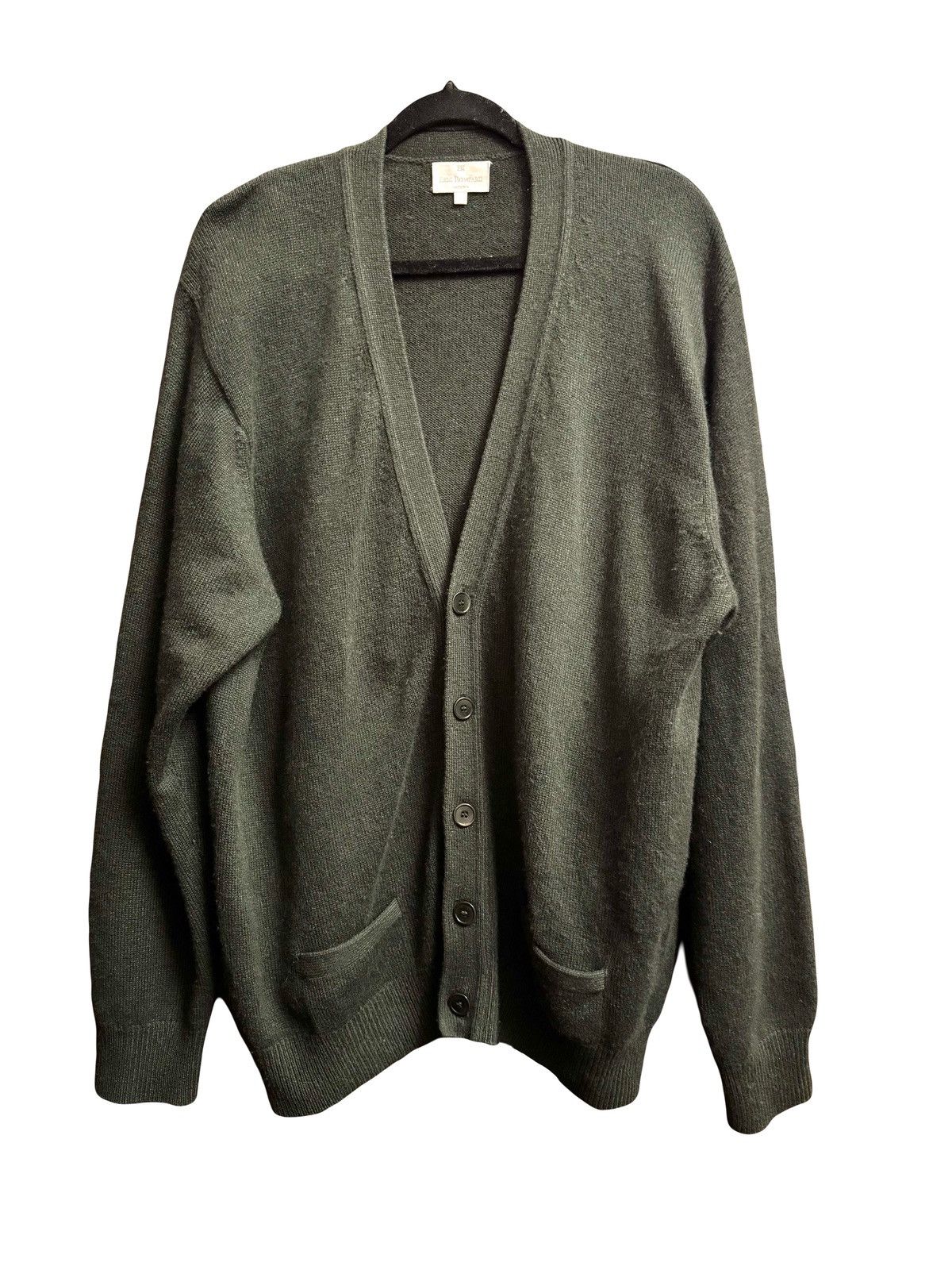 Bompard éric bompard men heavy cashmere cardigan dark green L Size US L / EU 52-54 / 3 - 1 Thumbnail