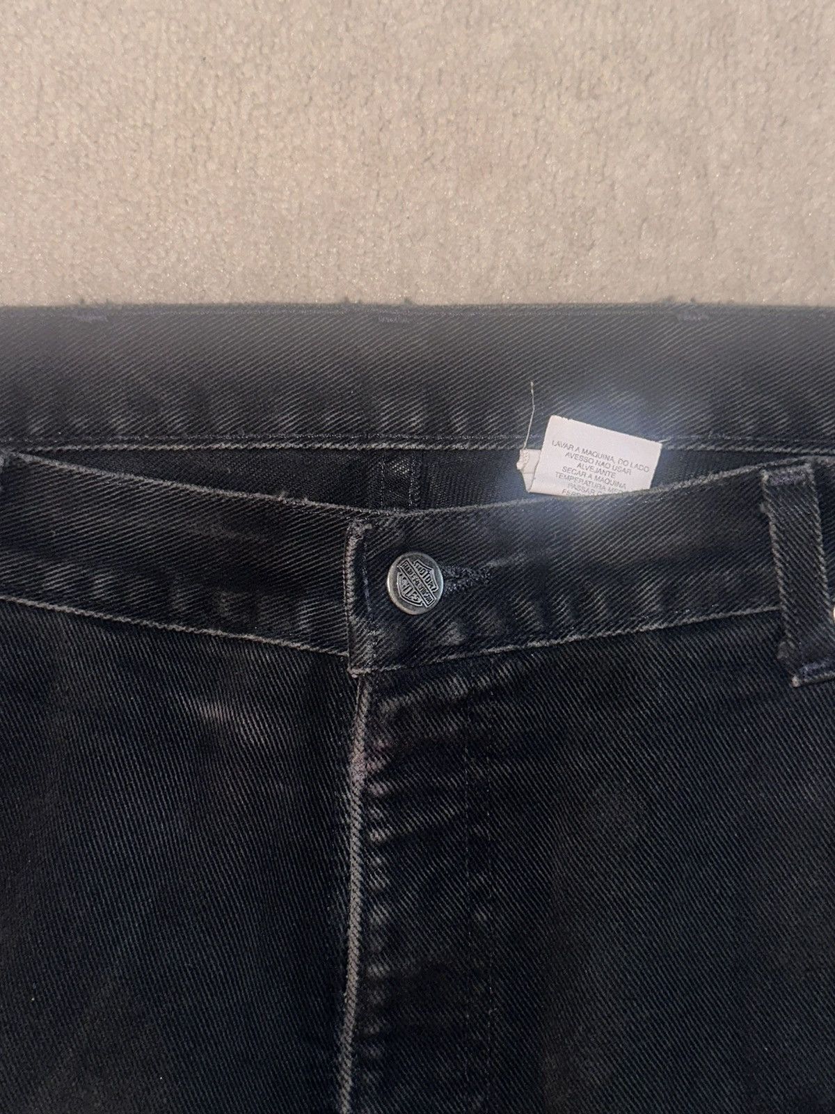 Harley Davidson × Vintage Vintage Harley Davidson jeans Size US 36 / EU 52 - 3 Thumbnail