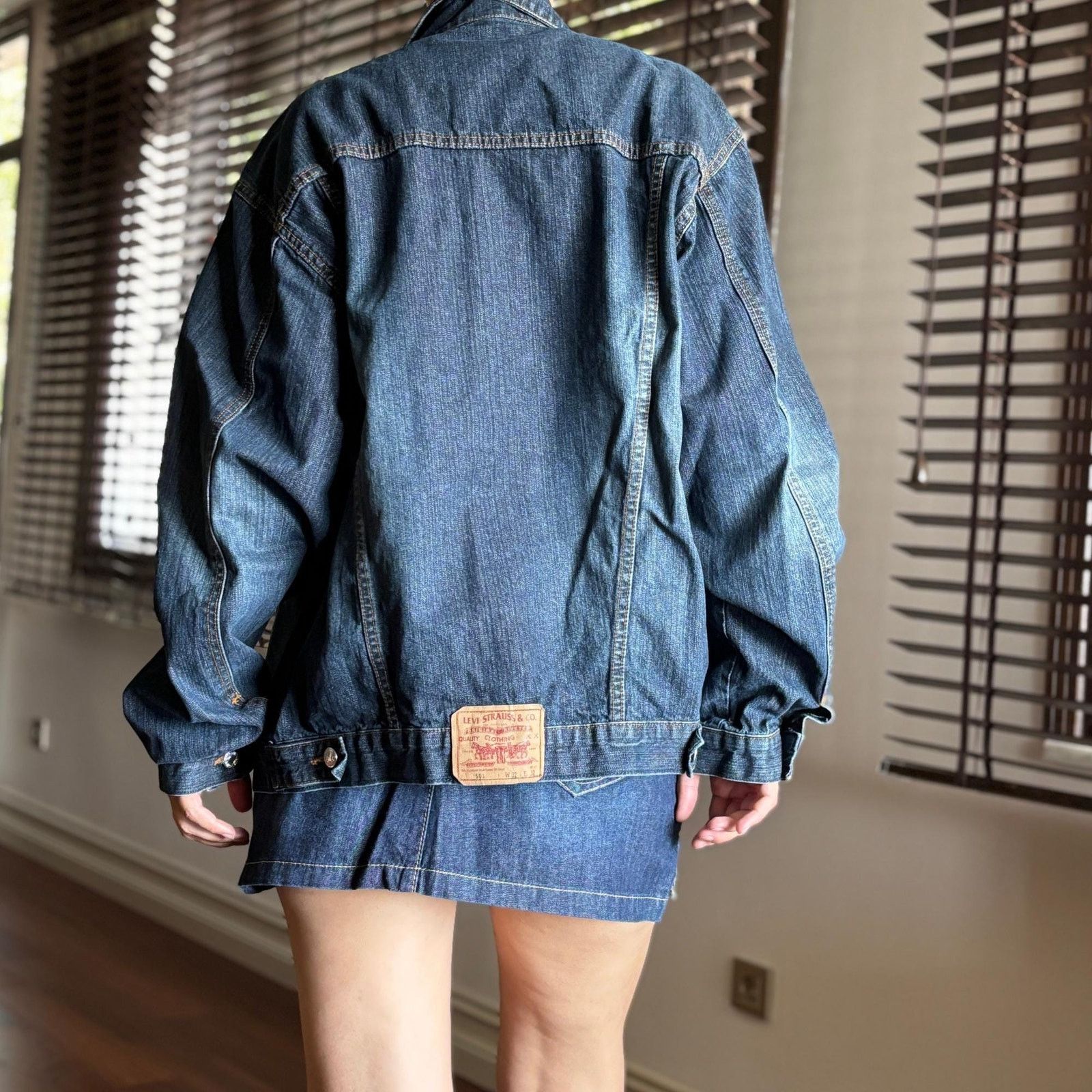 Levi's Levi’s 501 W32 L32 Made in USA Red Tab Vintage Denim Jacket Size US M / EU 48-50 / 2 - 4 Thumbnail