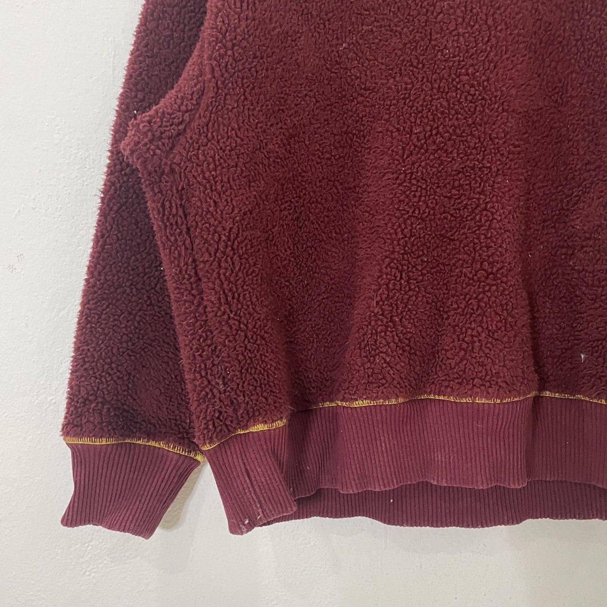 JW Anderson × Uniqlo Vintage J.w Anderson Fleece Crewneck Sweatshirt Size US L / EU 52-54 / 3 - 3 Thumbnail
