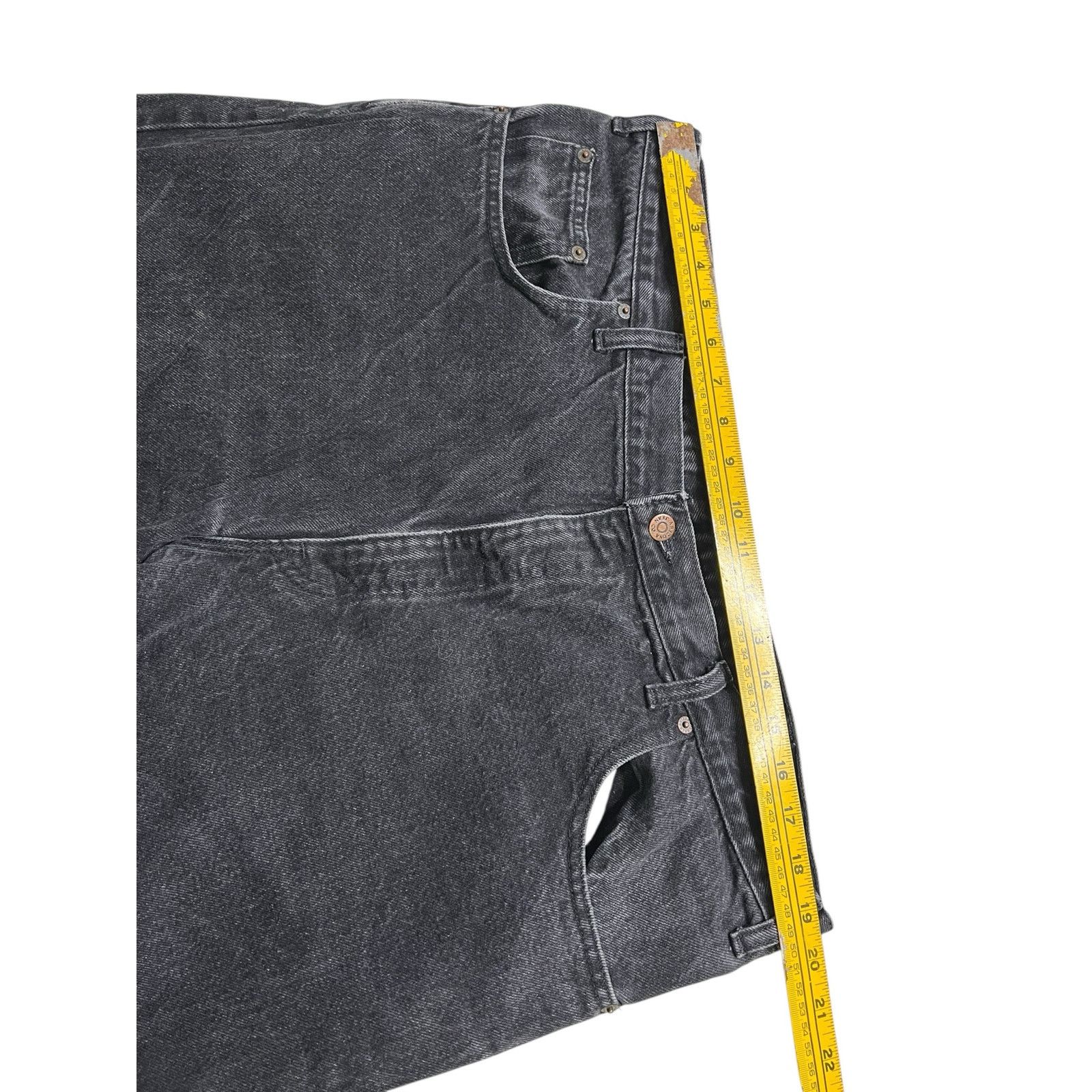 Vintage Vintage 90s Arizona Jeans Co Black Denim Jeans 40x30 USA. Size US 40 / EU 56 - 8 Thumbnail